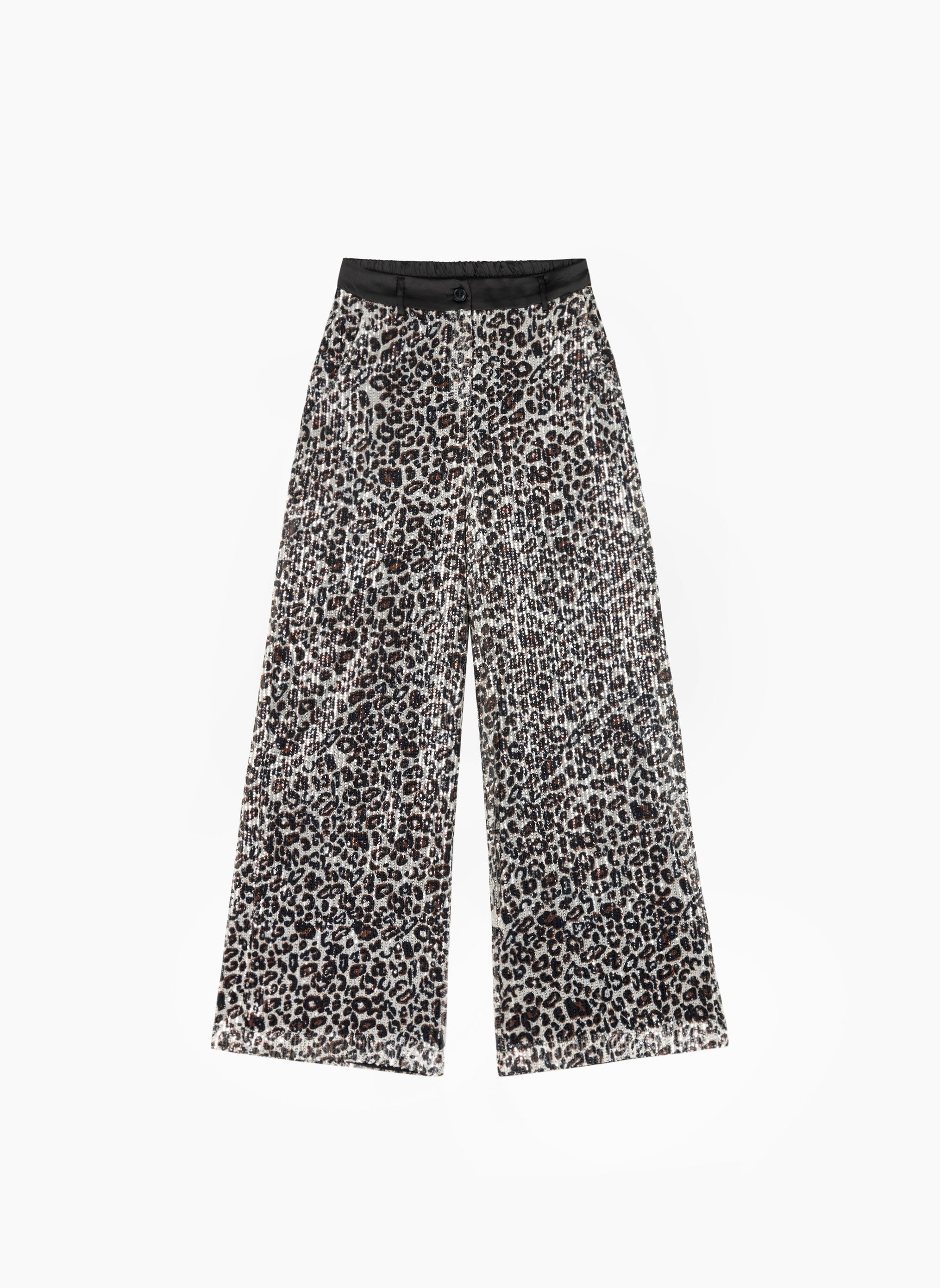 PERRIT leopard PANTALON