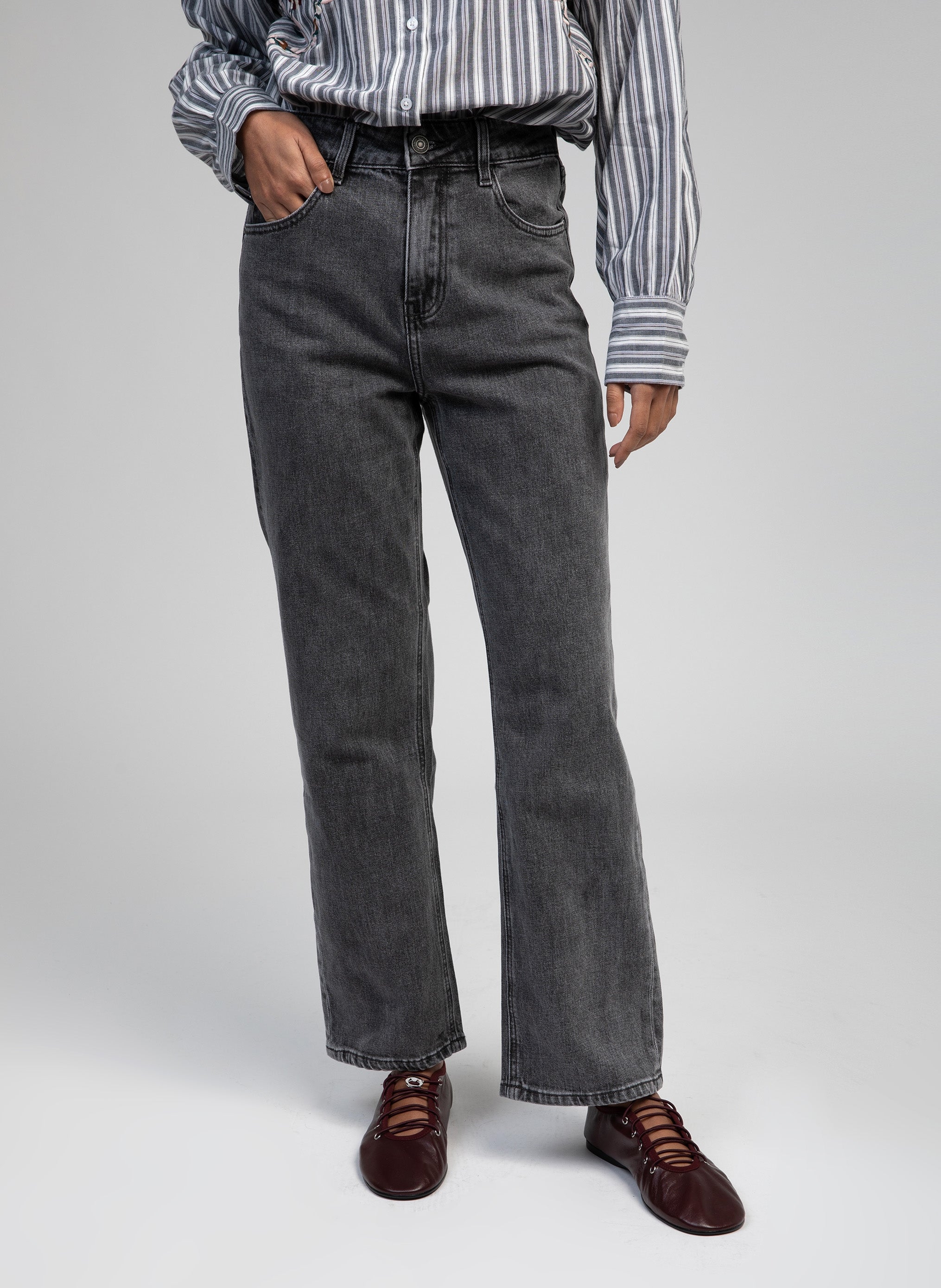 PHOEBE PANTALON grey