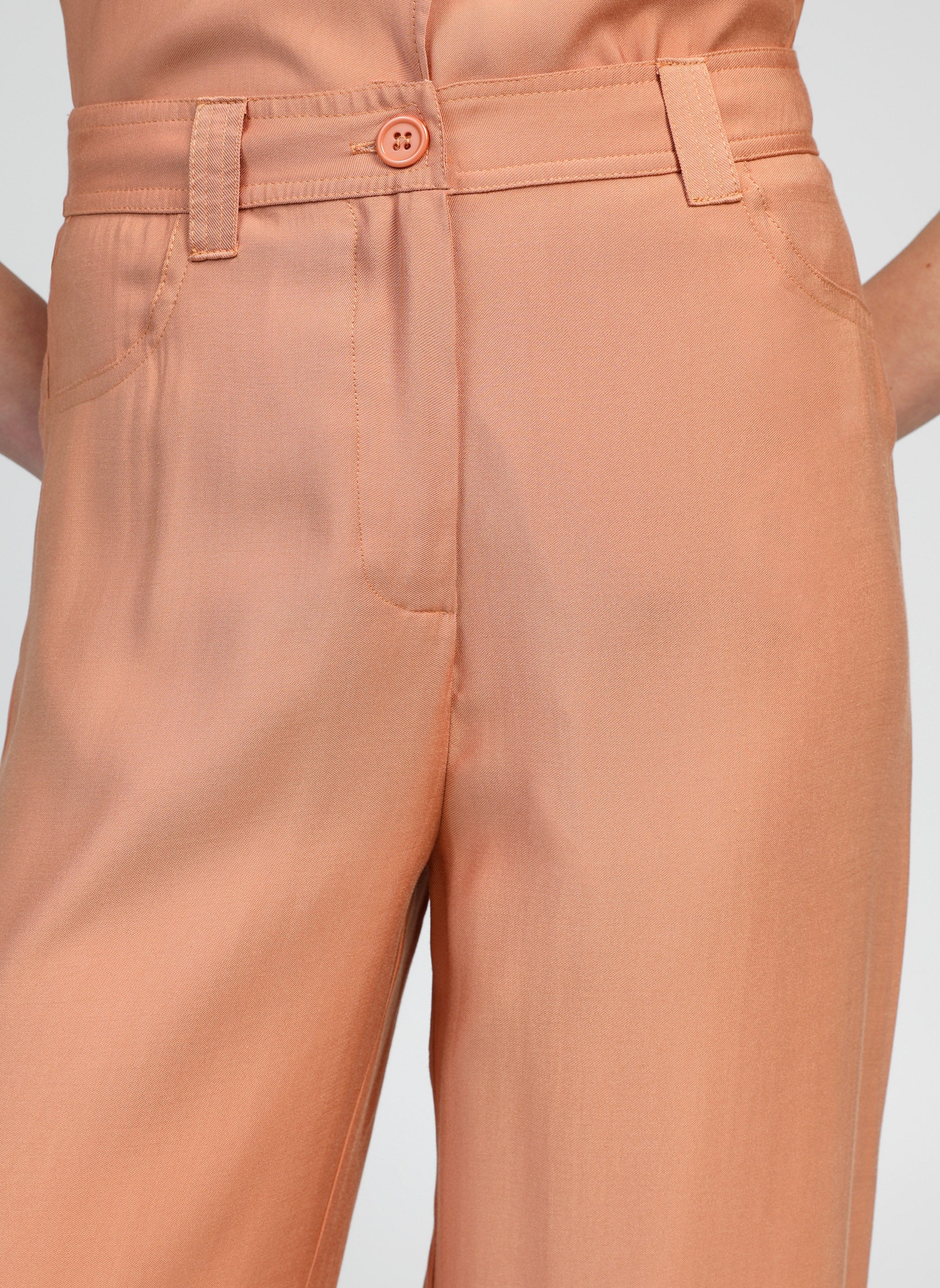 PANTALON PHOEBILA terracotta