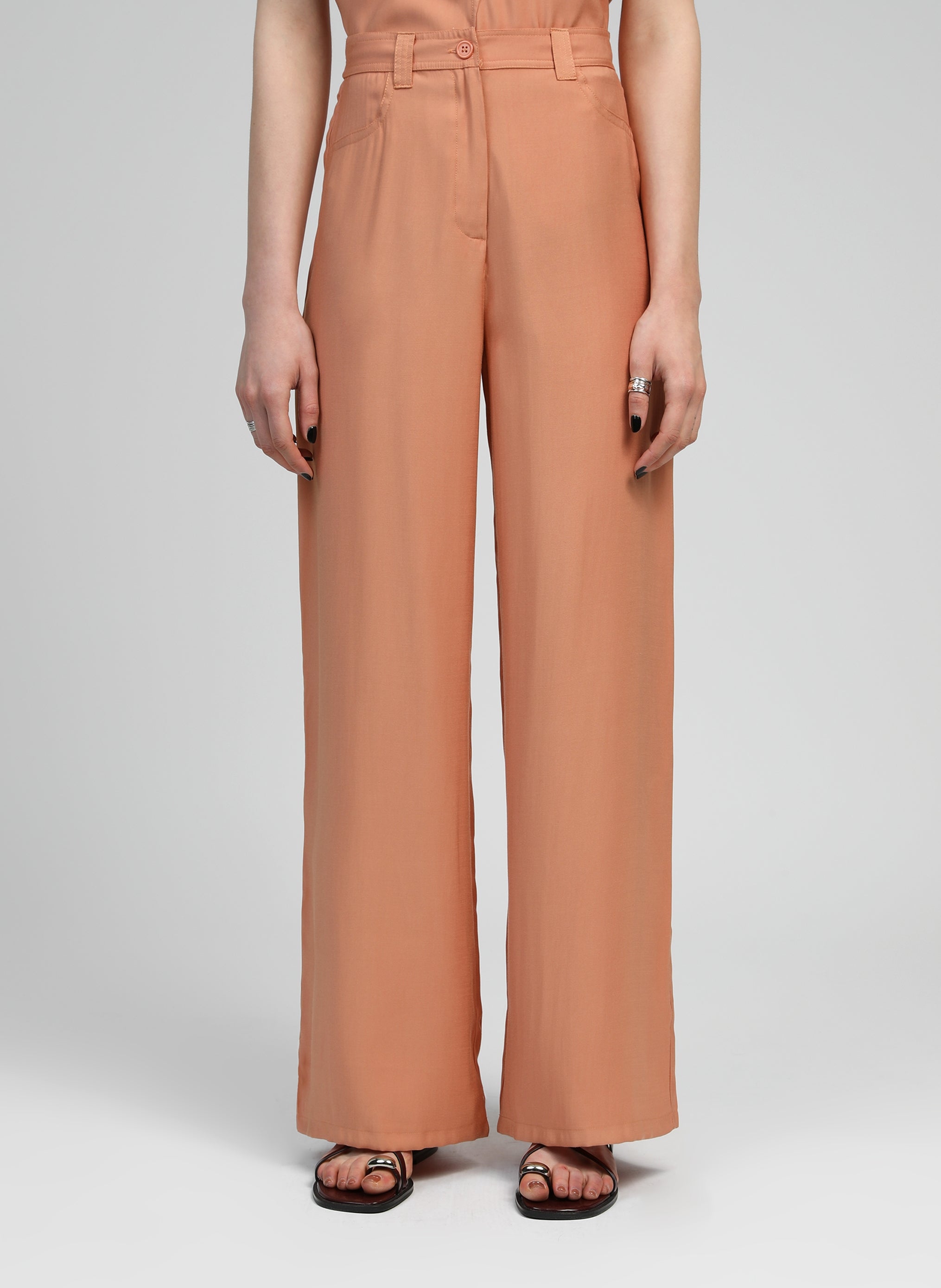 PANTALON PHOEBILA terracotta