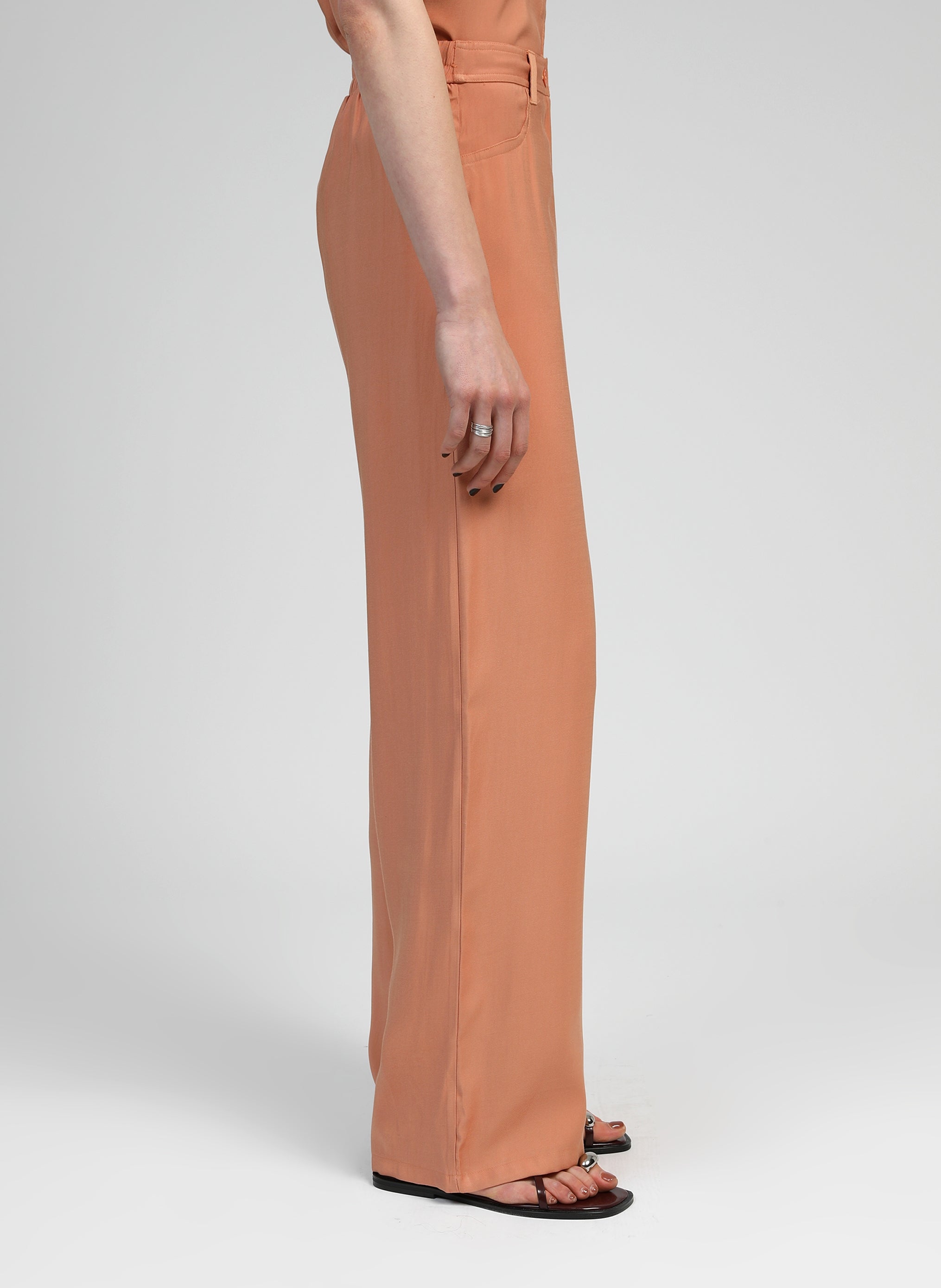 PANTALON PHOEBILA terracotta