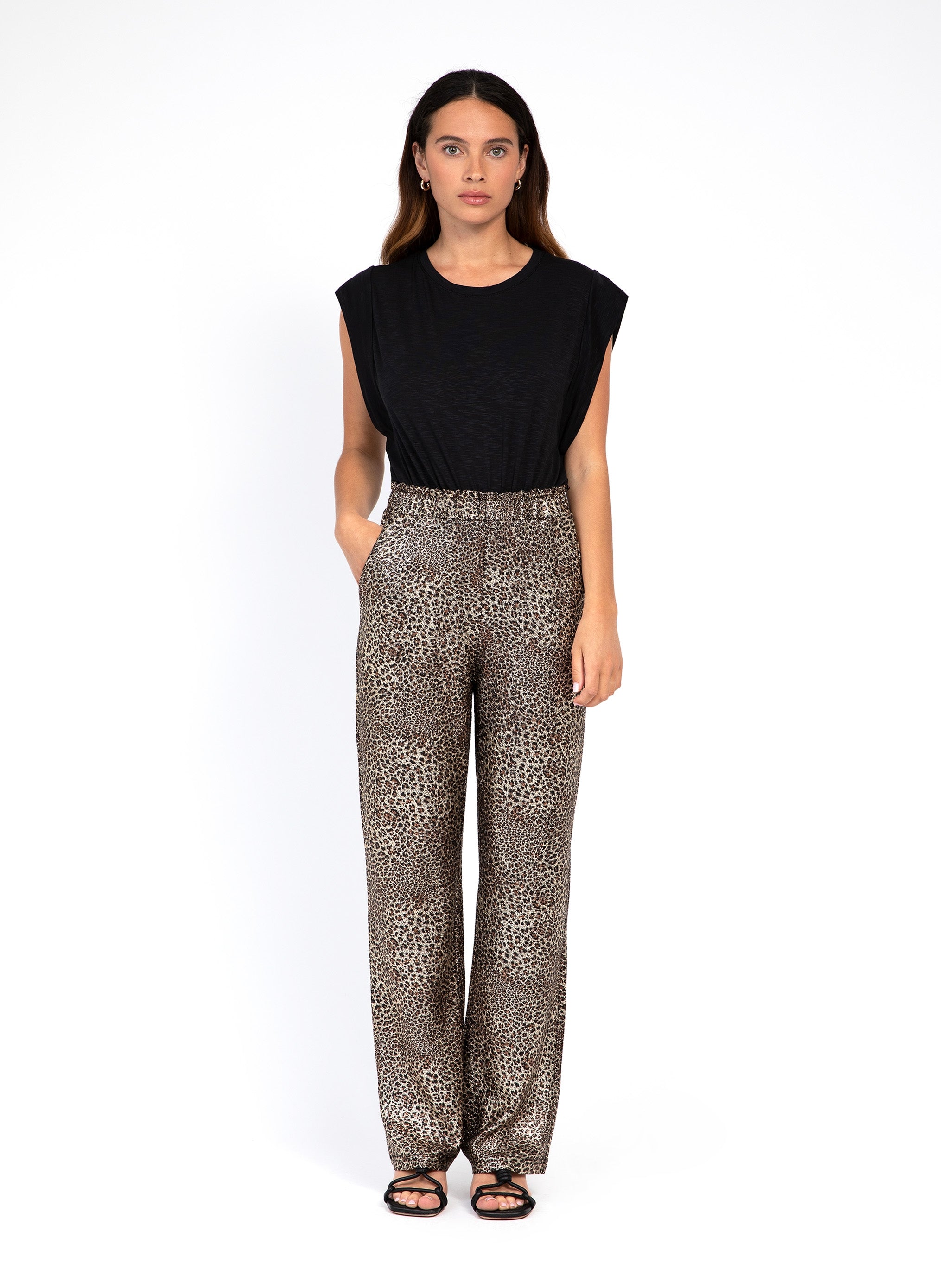 PANTALON PIEROT leopard