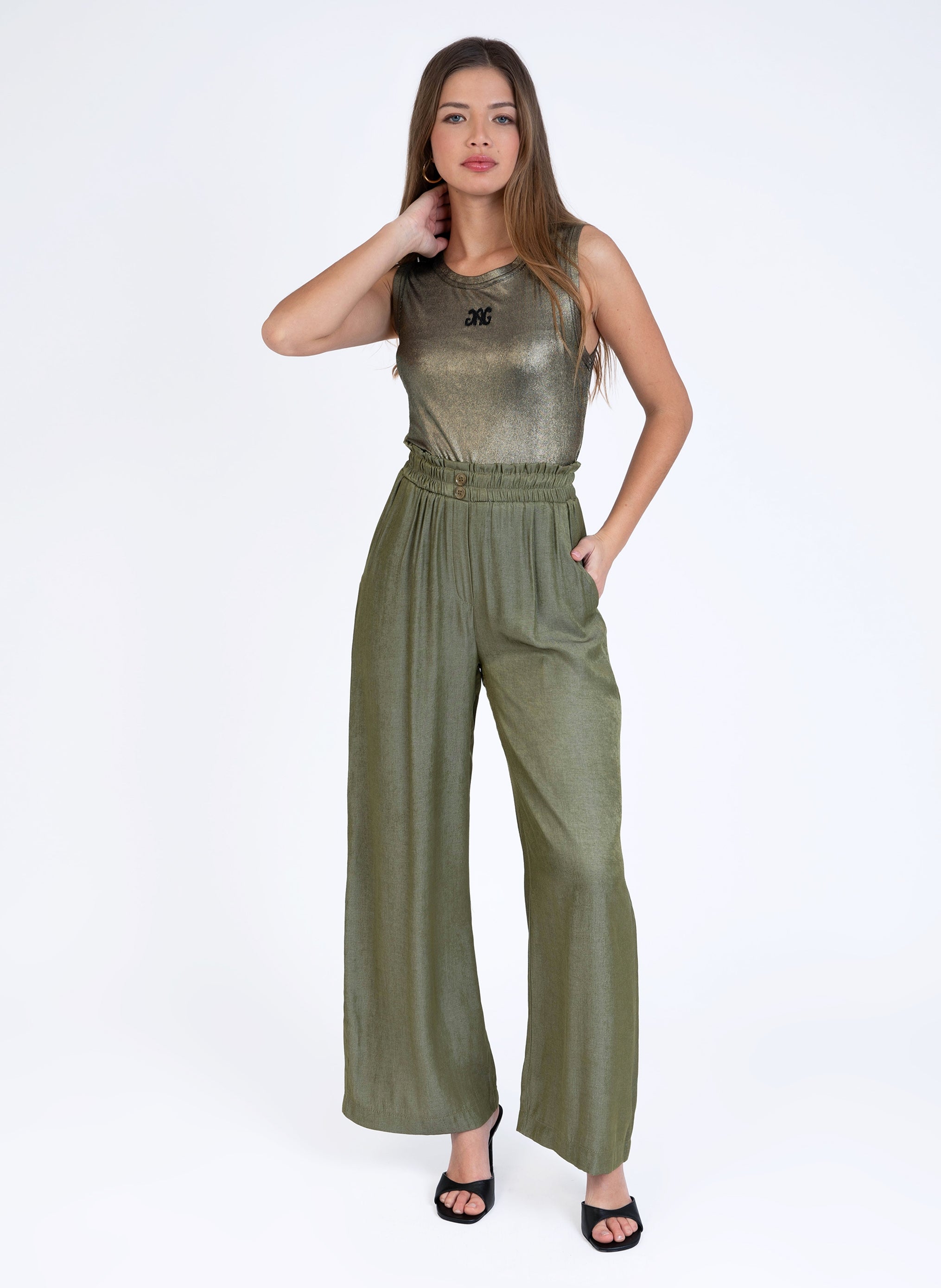 PANTALON POEMY khaki