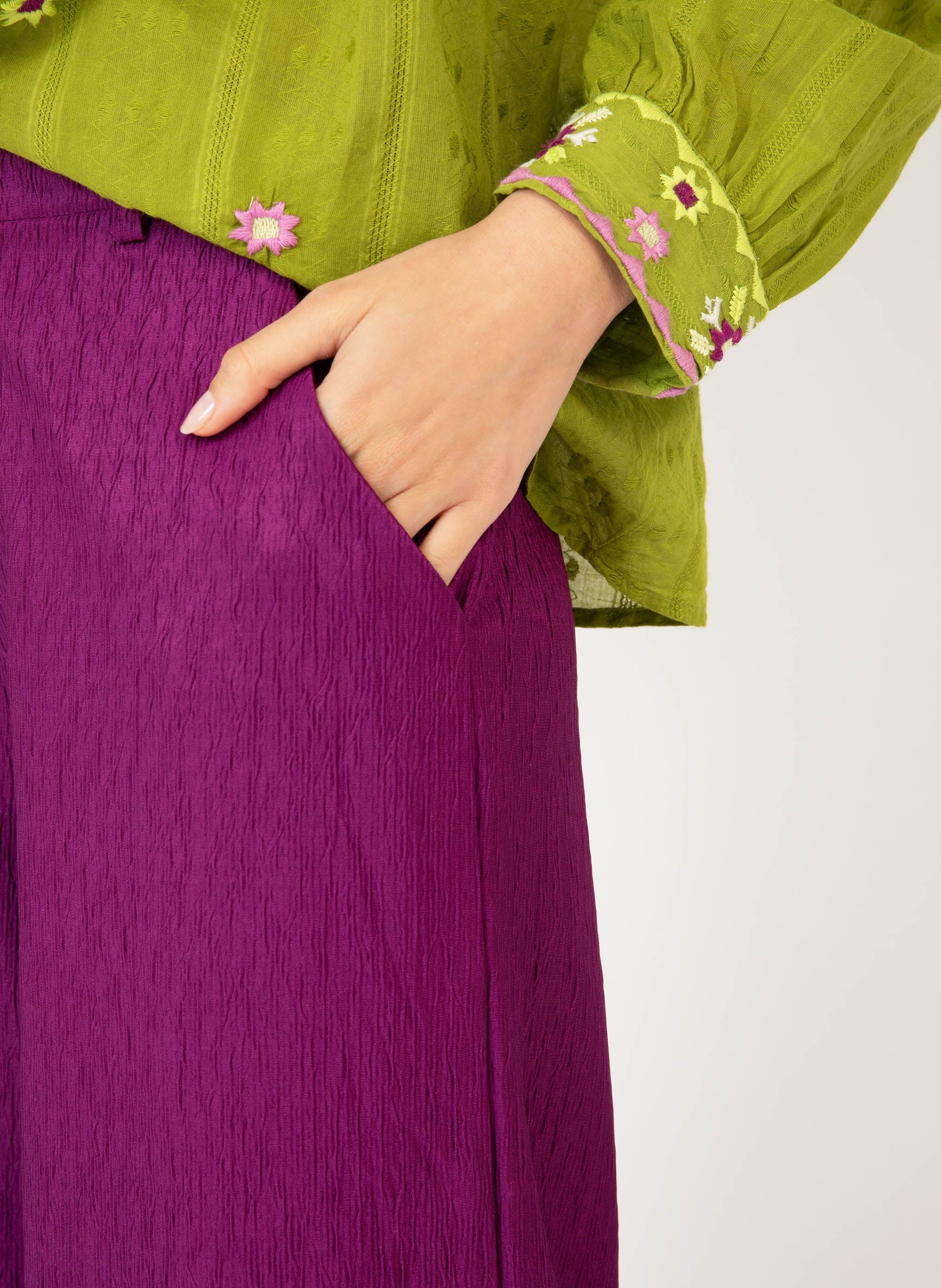 PONTA PANTALON purple