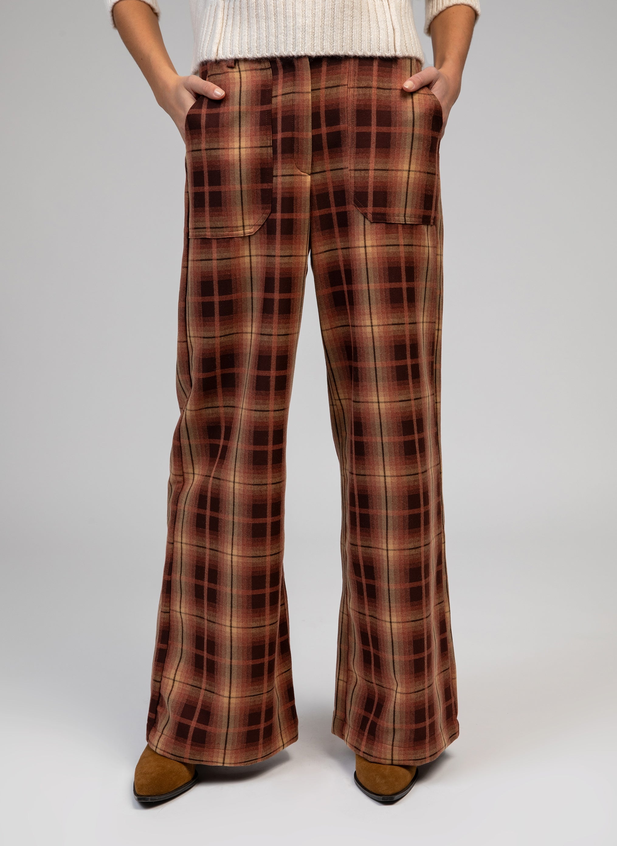 PANTALON PONTALY chocolat