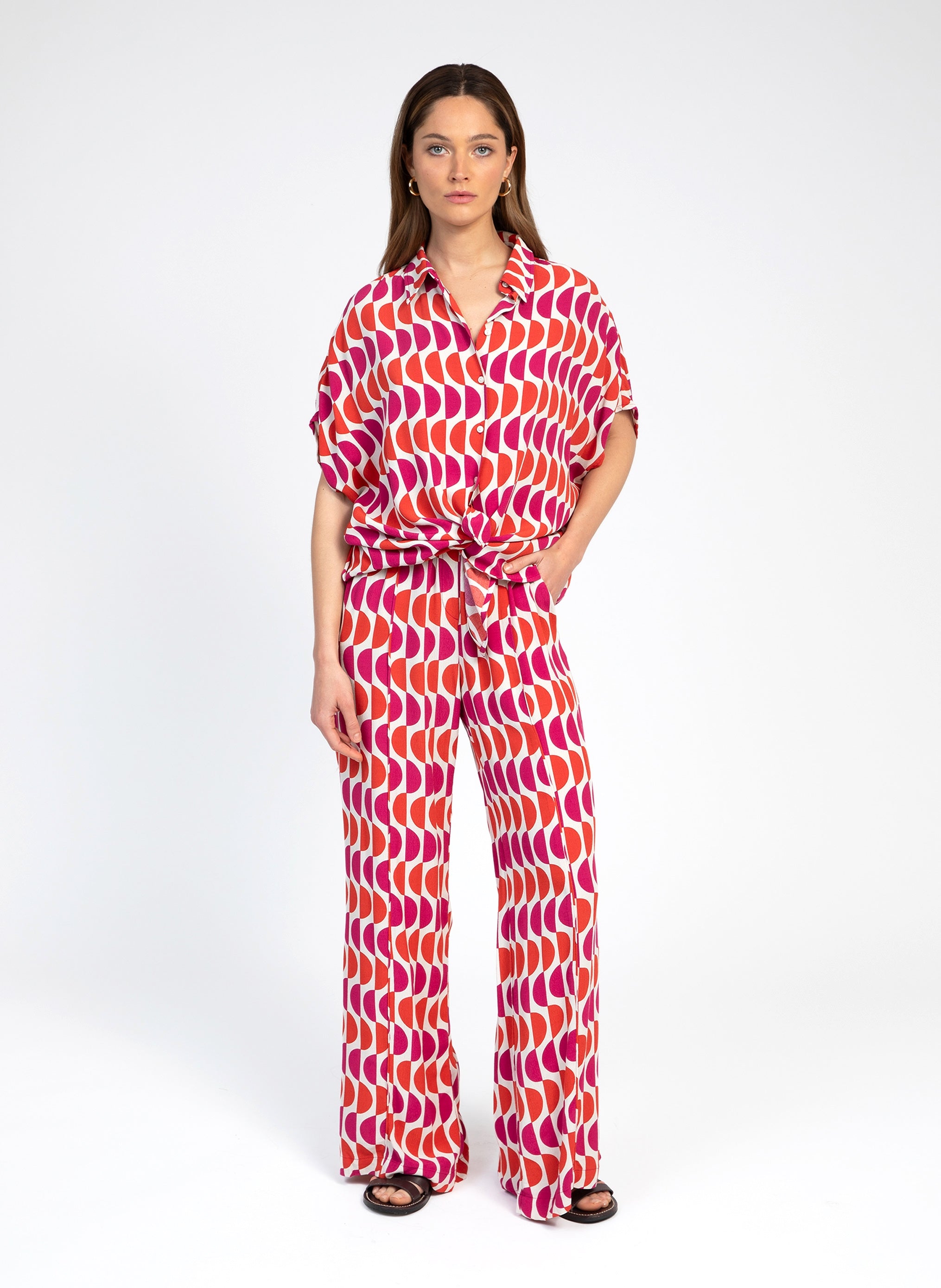 PANTALON PREPY tavira red