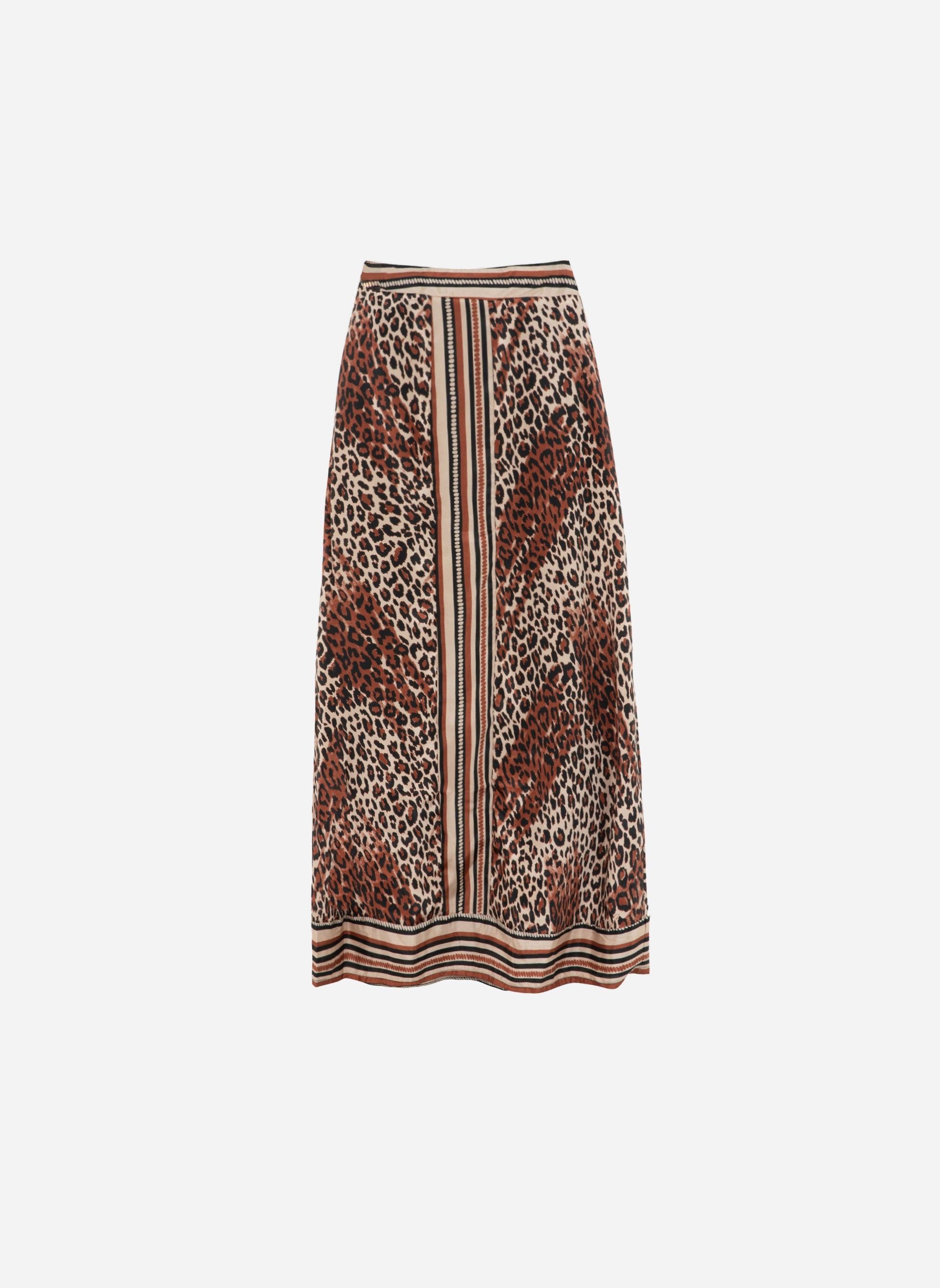 RINE LONG SKIRT felo chocolate