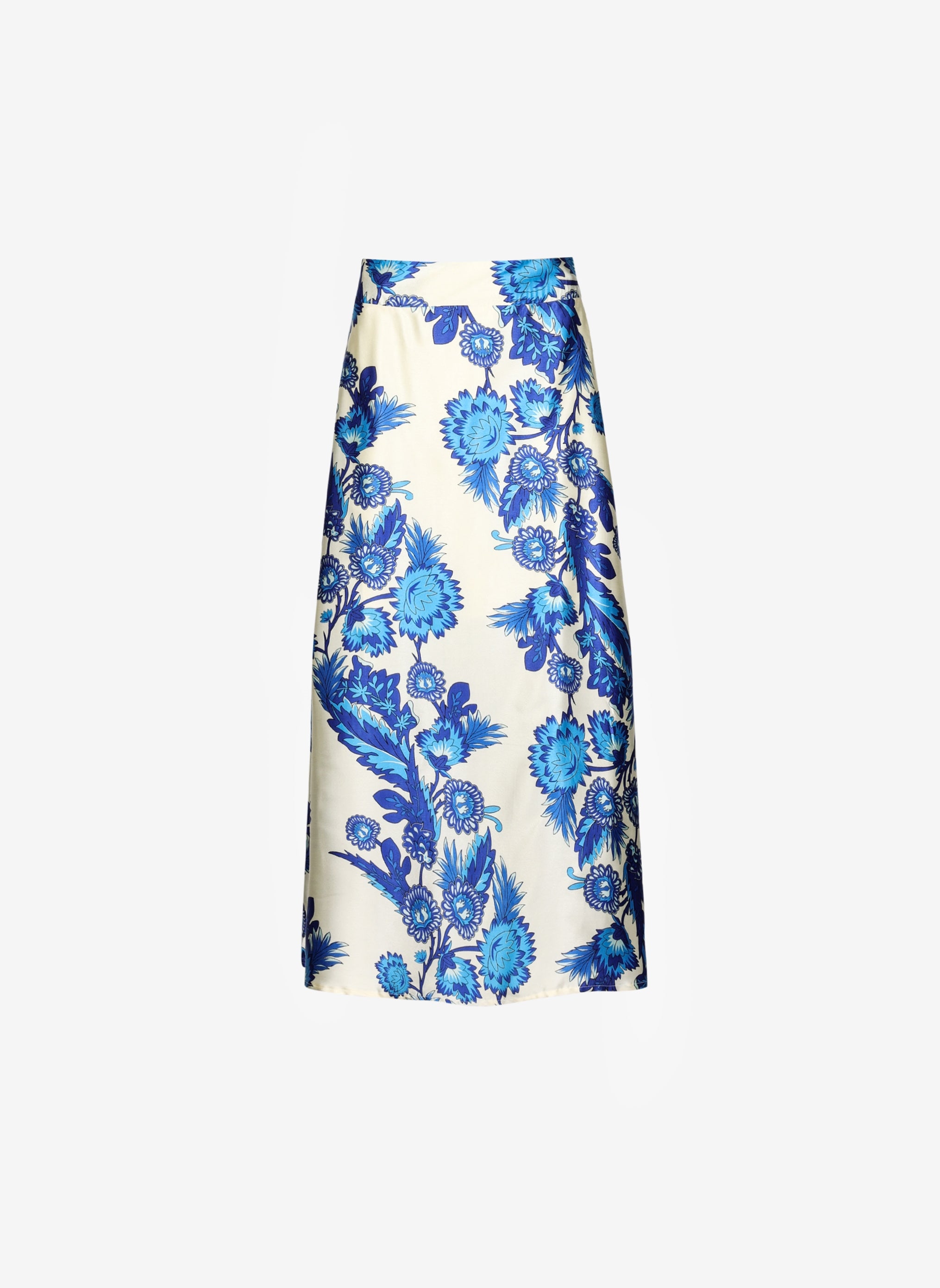 ROBILOU FLORIDA MIDI SKIRT blue