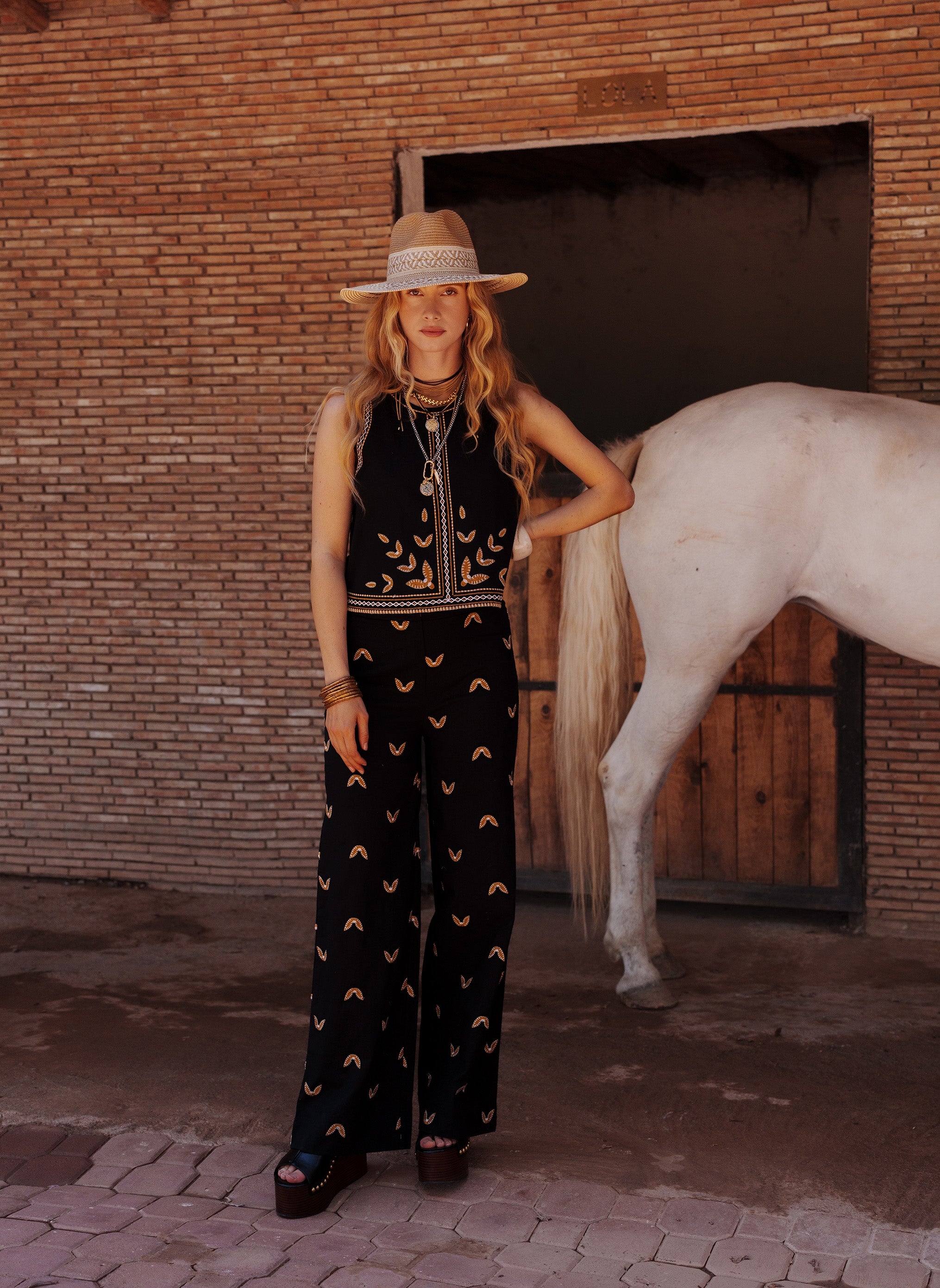 PANTALON ROMINY black