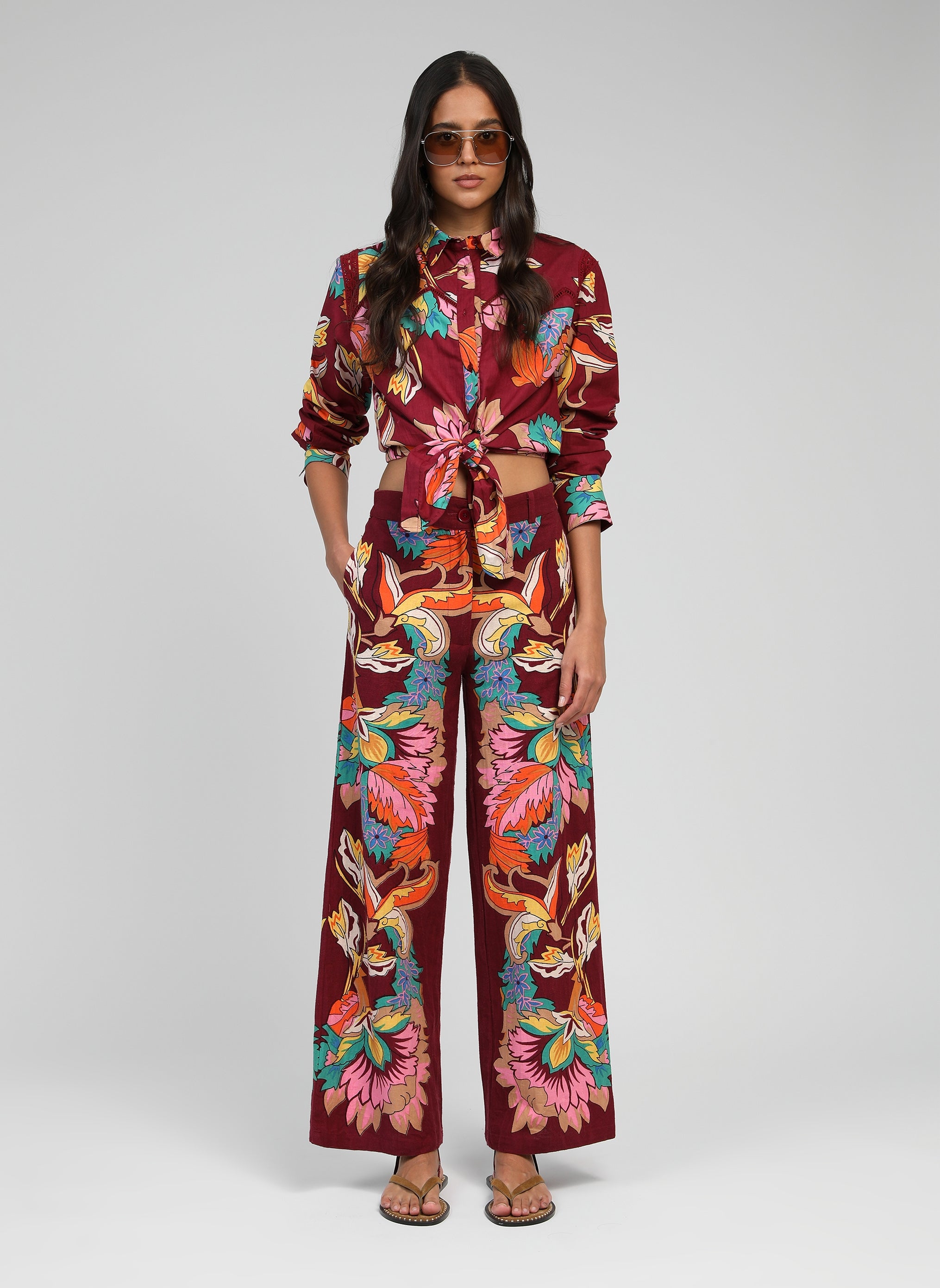 PANTALON ROSSY pachina cherry