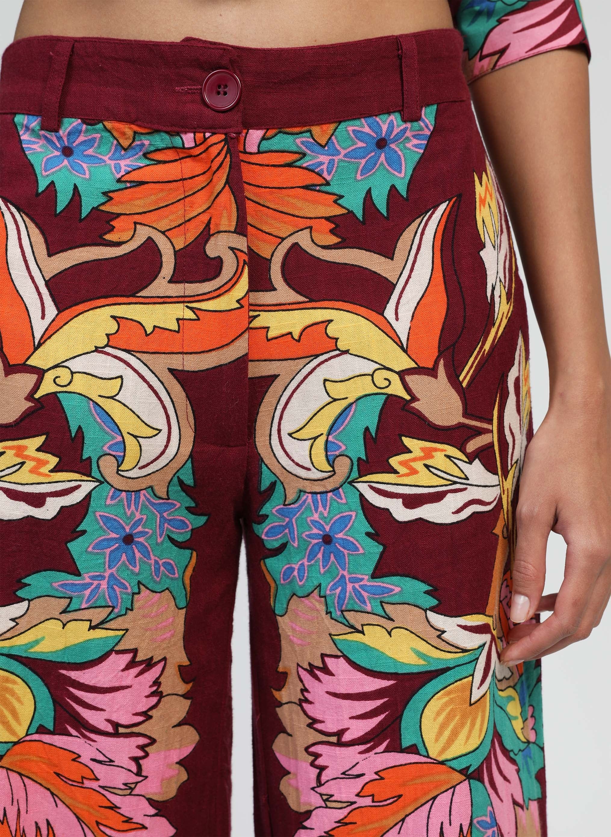 PANTALON ROSSY pachina cerise