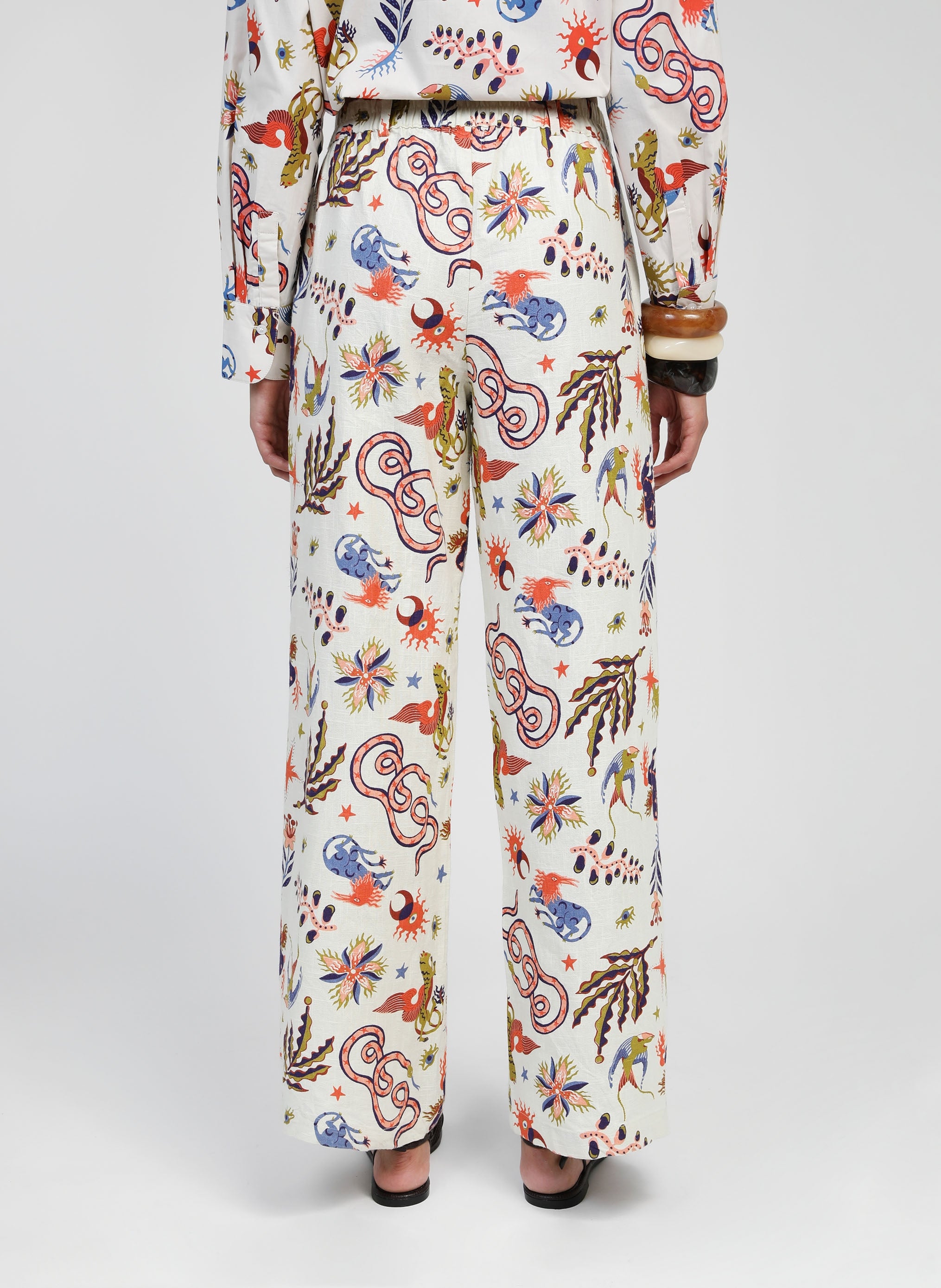 PANTALON ROSSY bale ecru