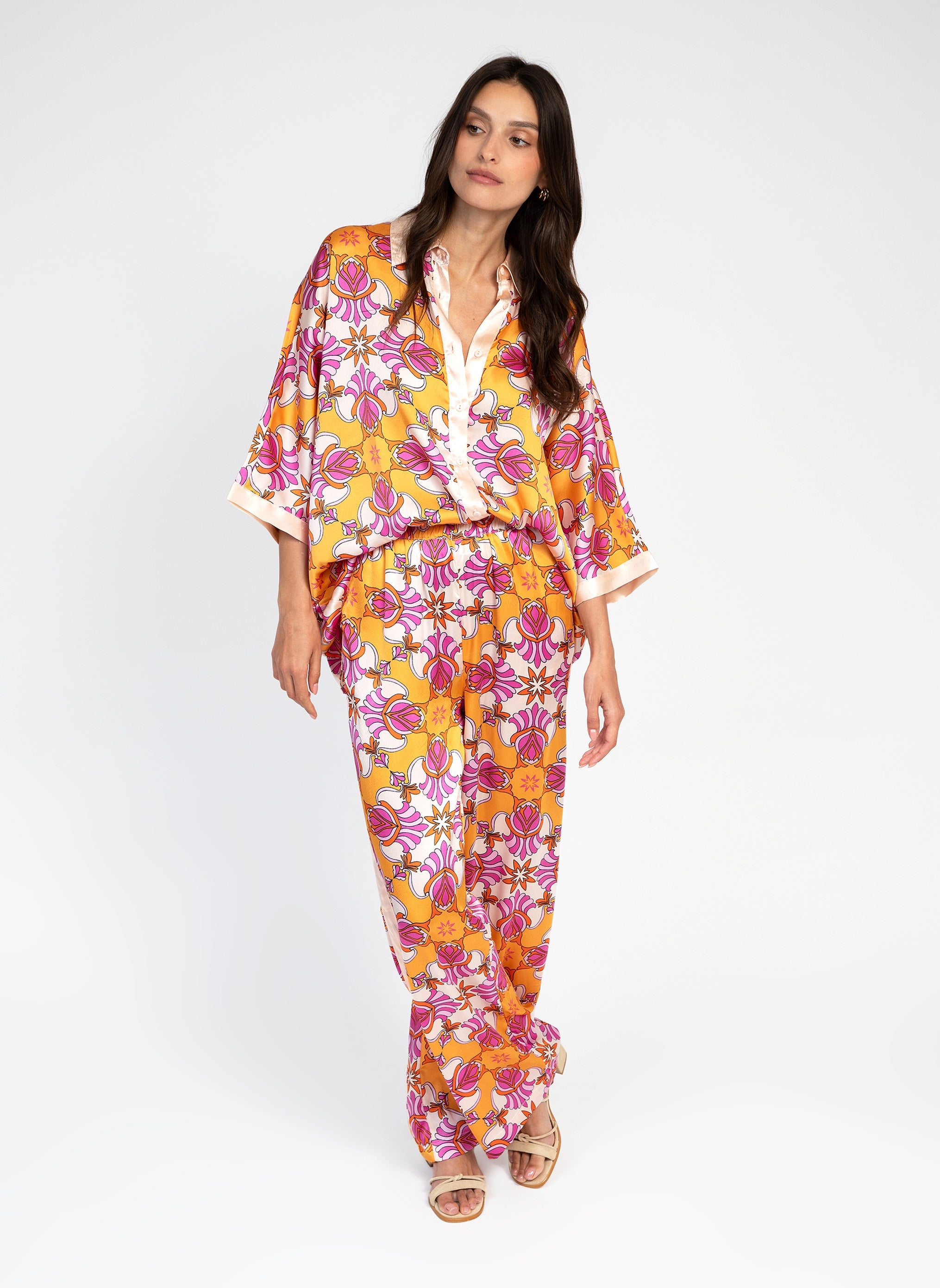 PANTALON ROUTA orange