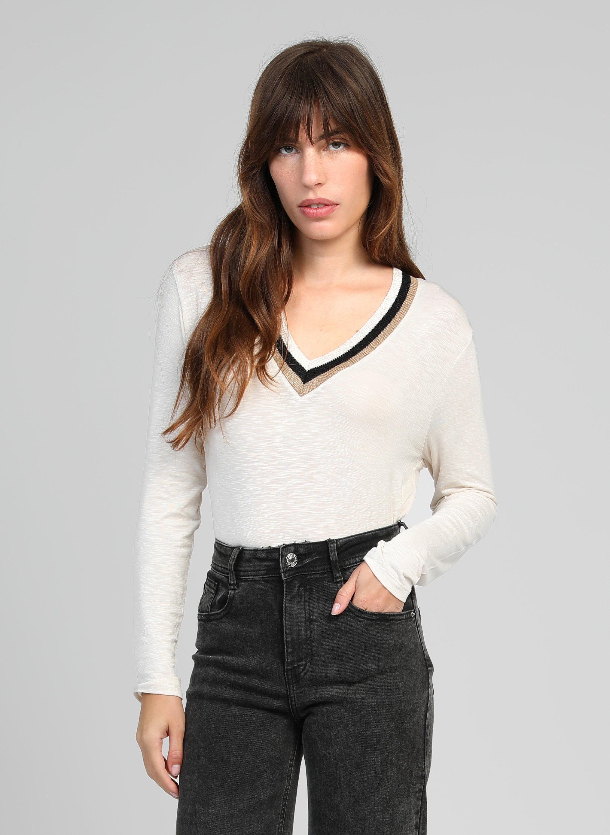 T-SHIRT TONGALI ecru