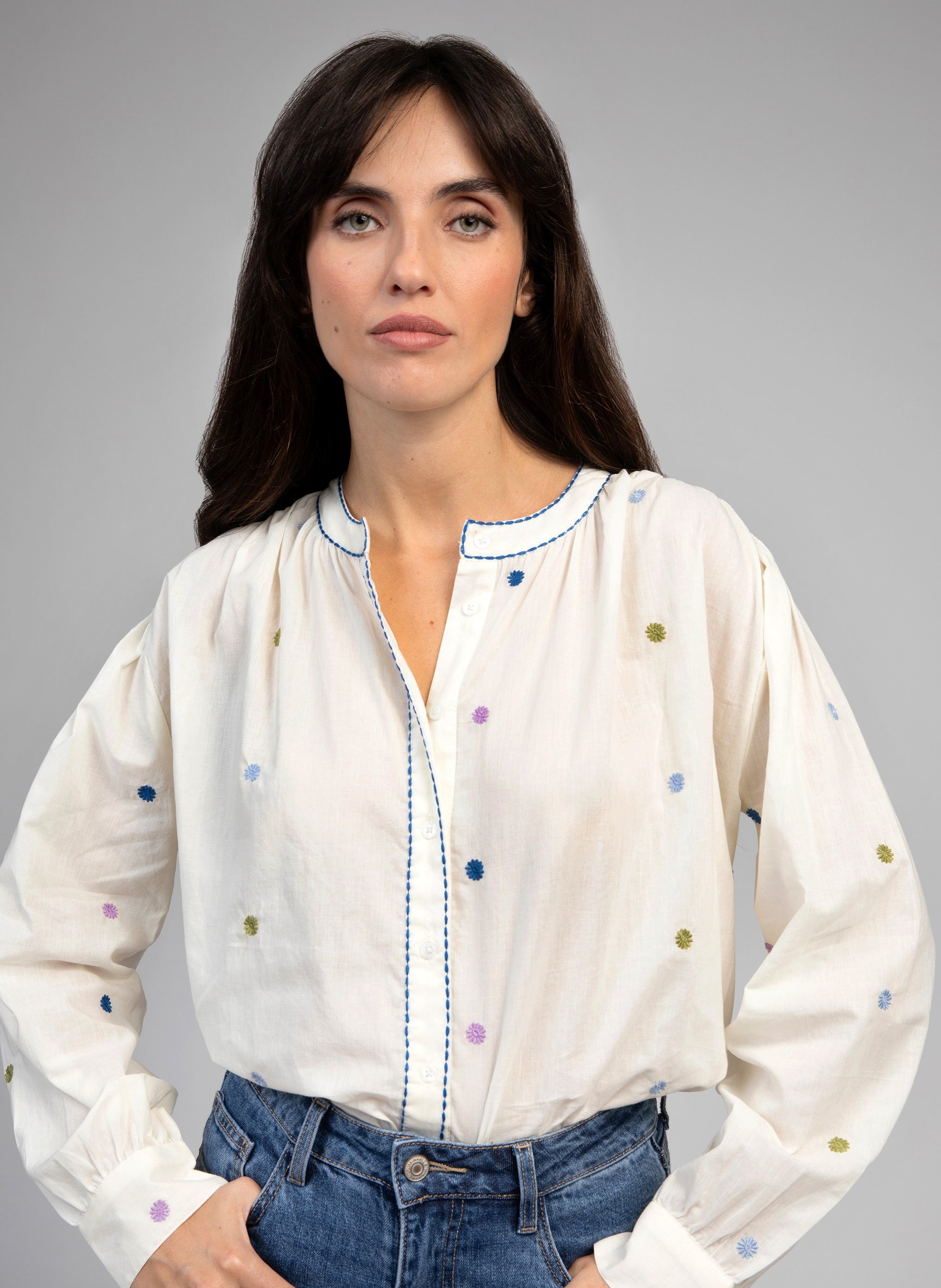 CAMISETA azul SADELE