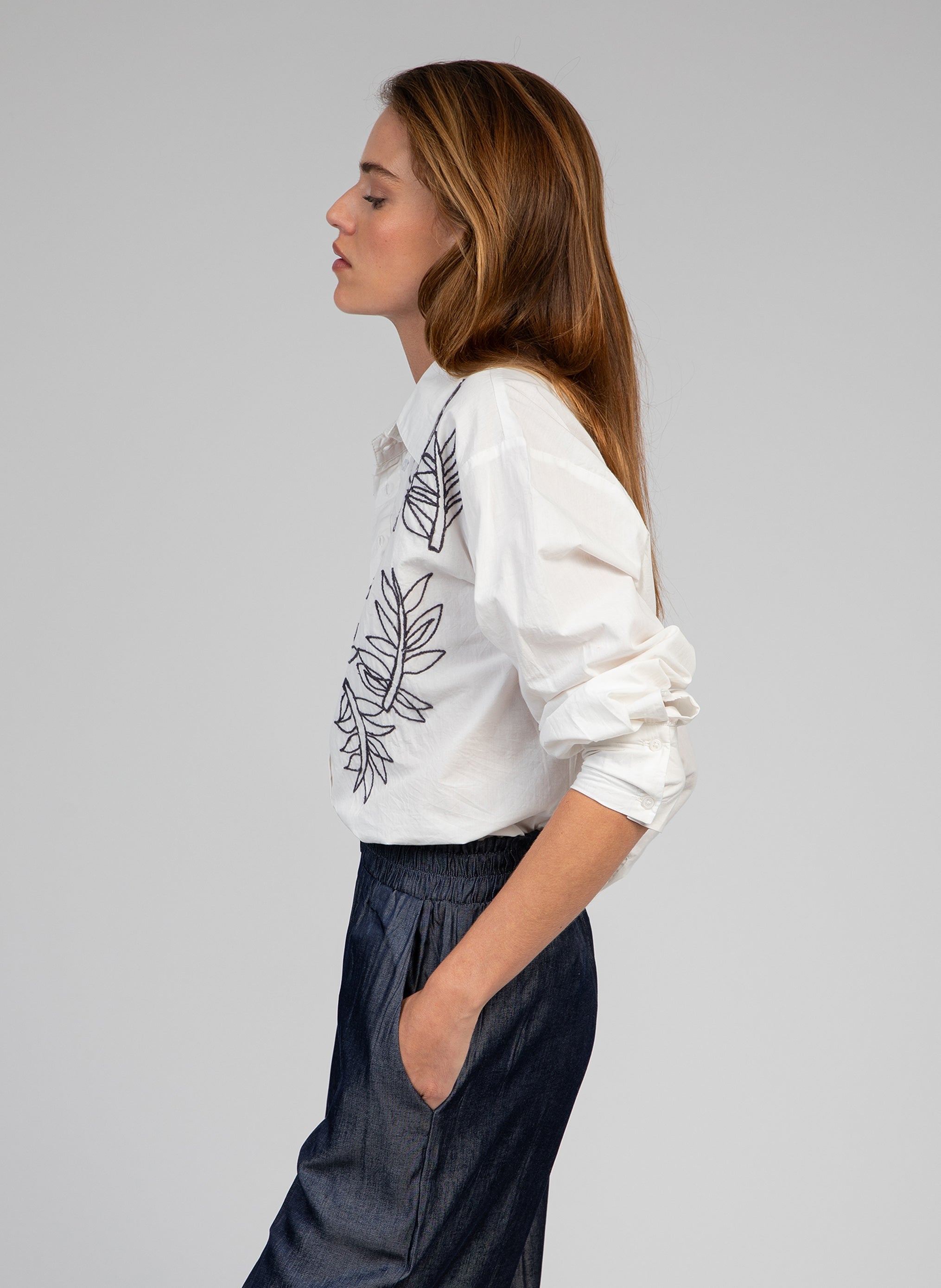 SAILOR CHEMISE crudo