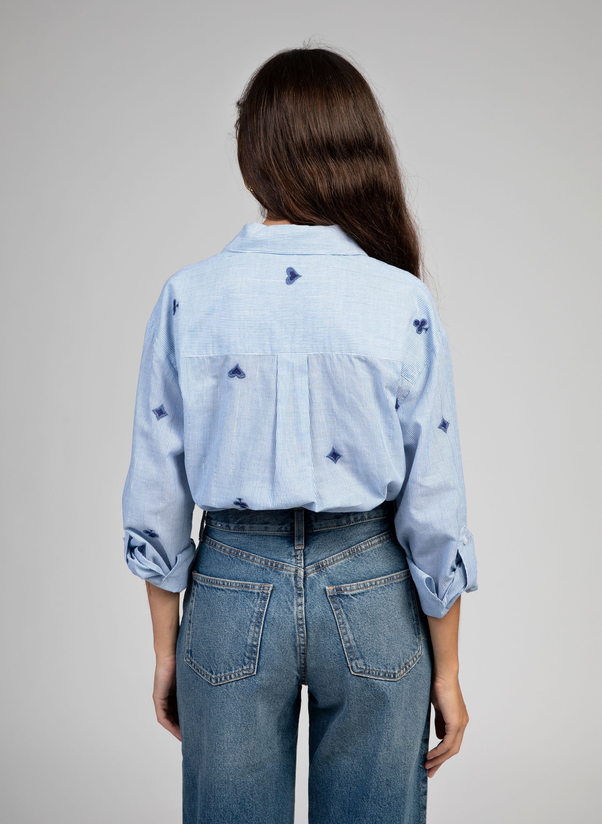 CAMISETA SALIDA azul