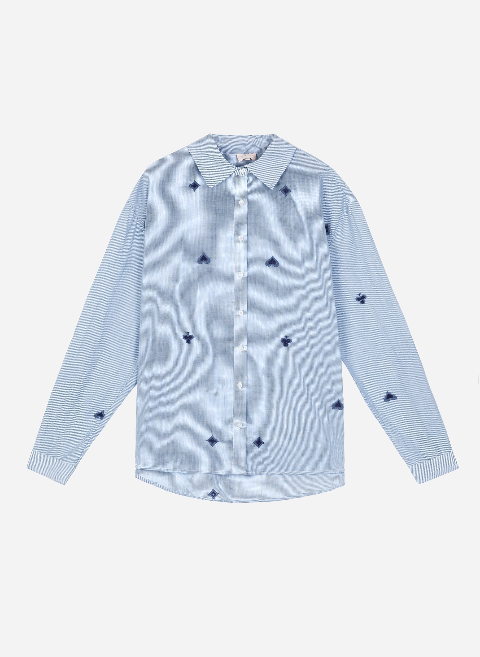 CAMISETA SALIDA azul