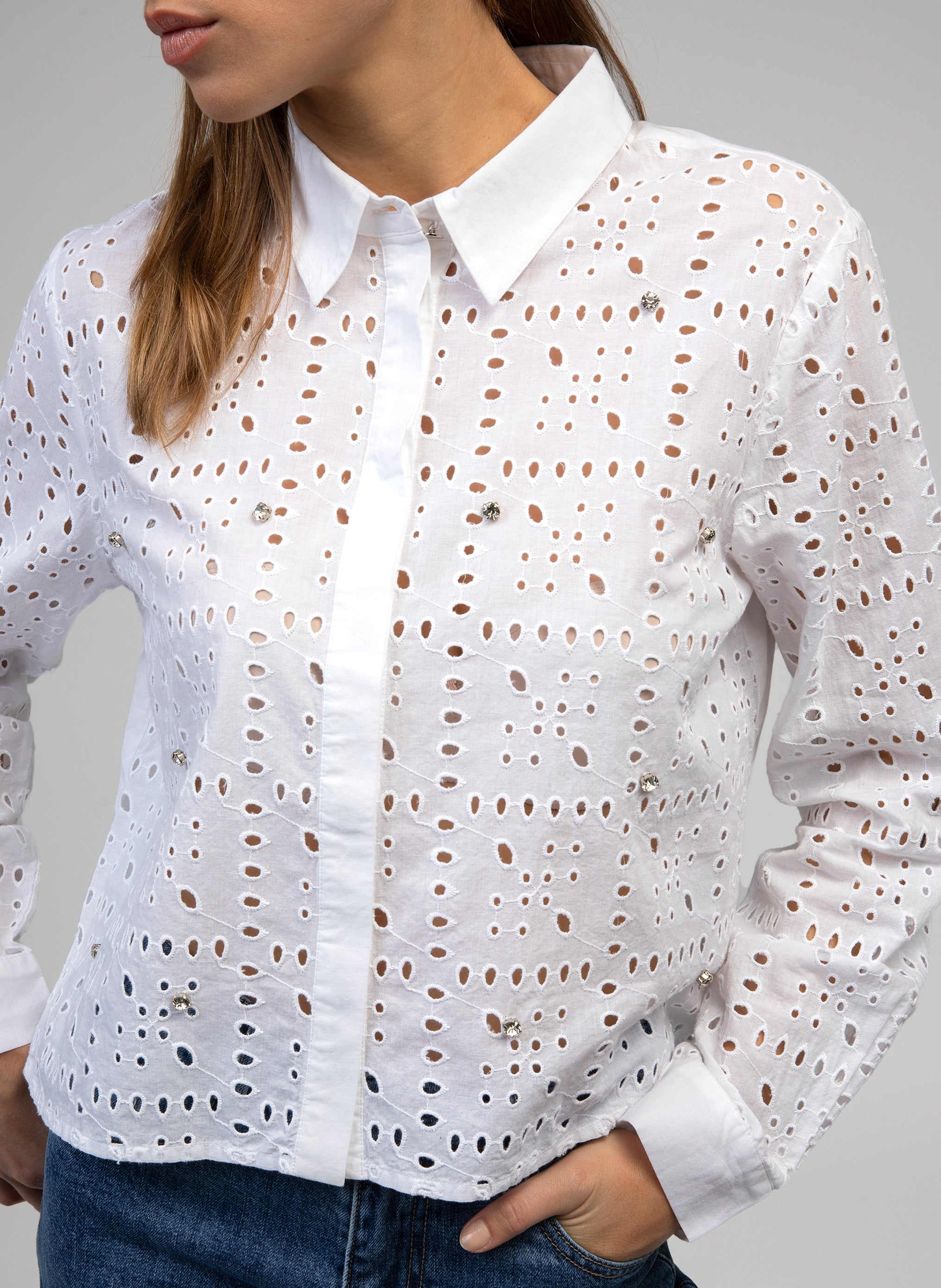 SALISE SHIRT white