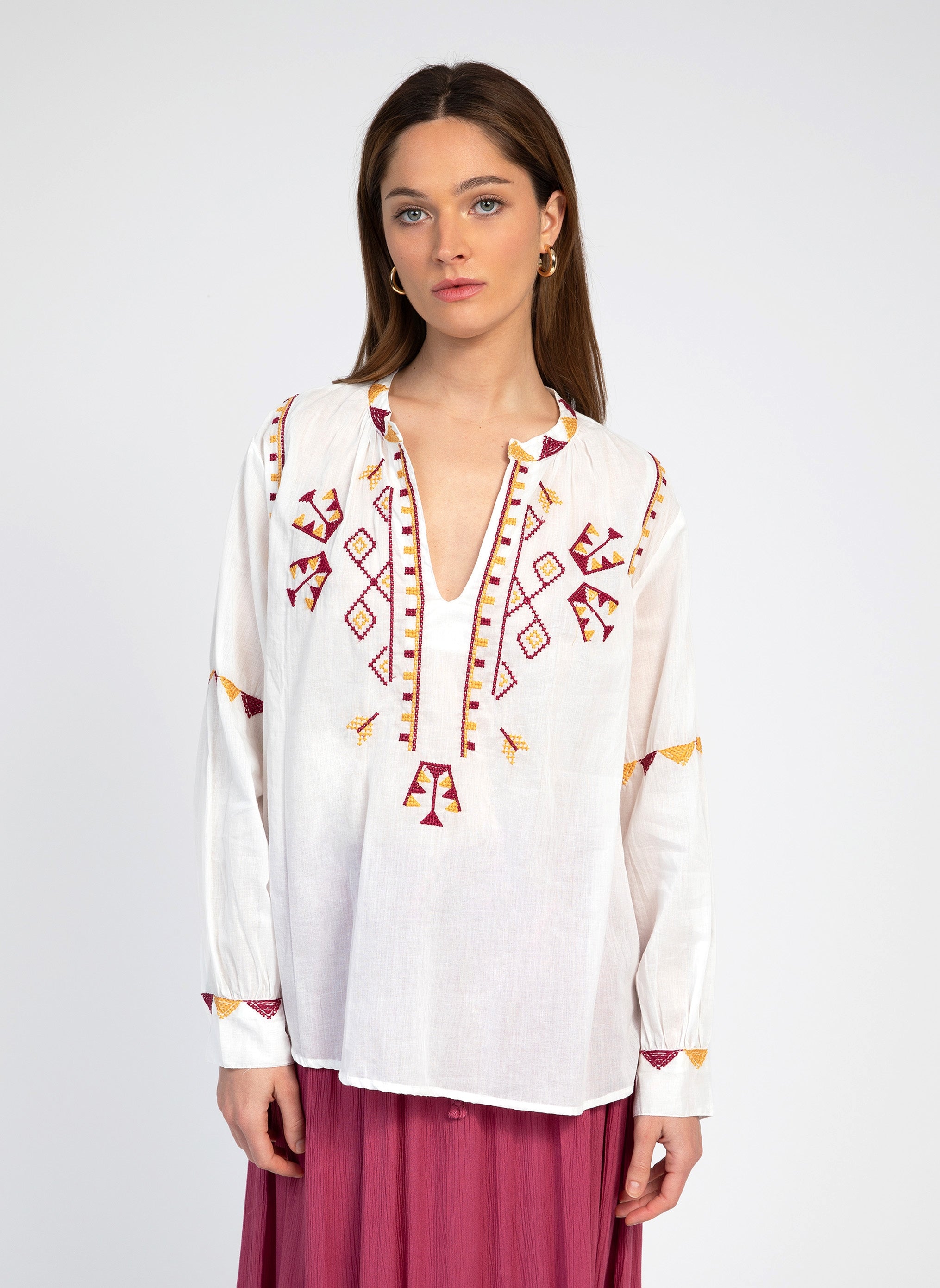 BLOUSE SAMIA ecru