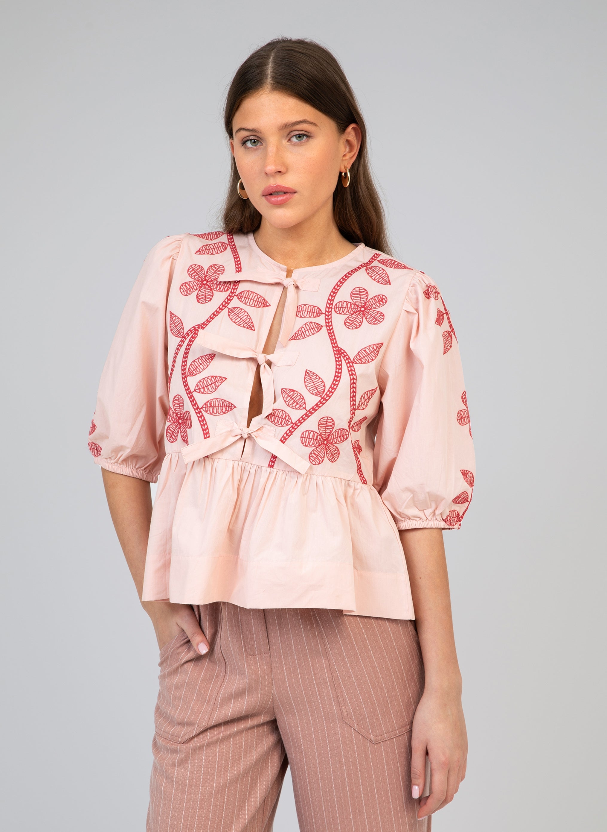 SANTAYA BLOUSE rosa