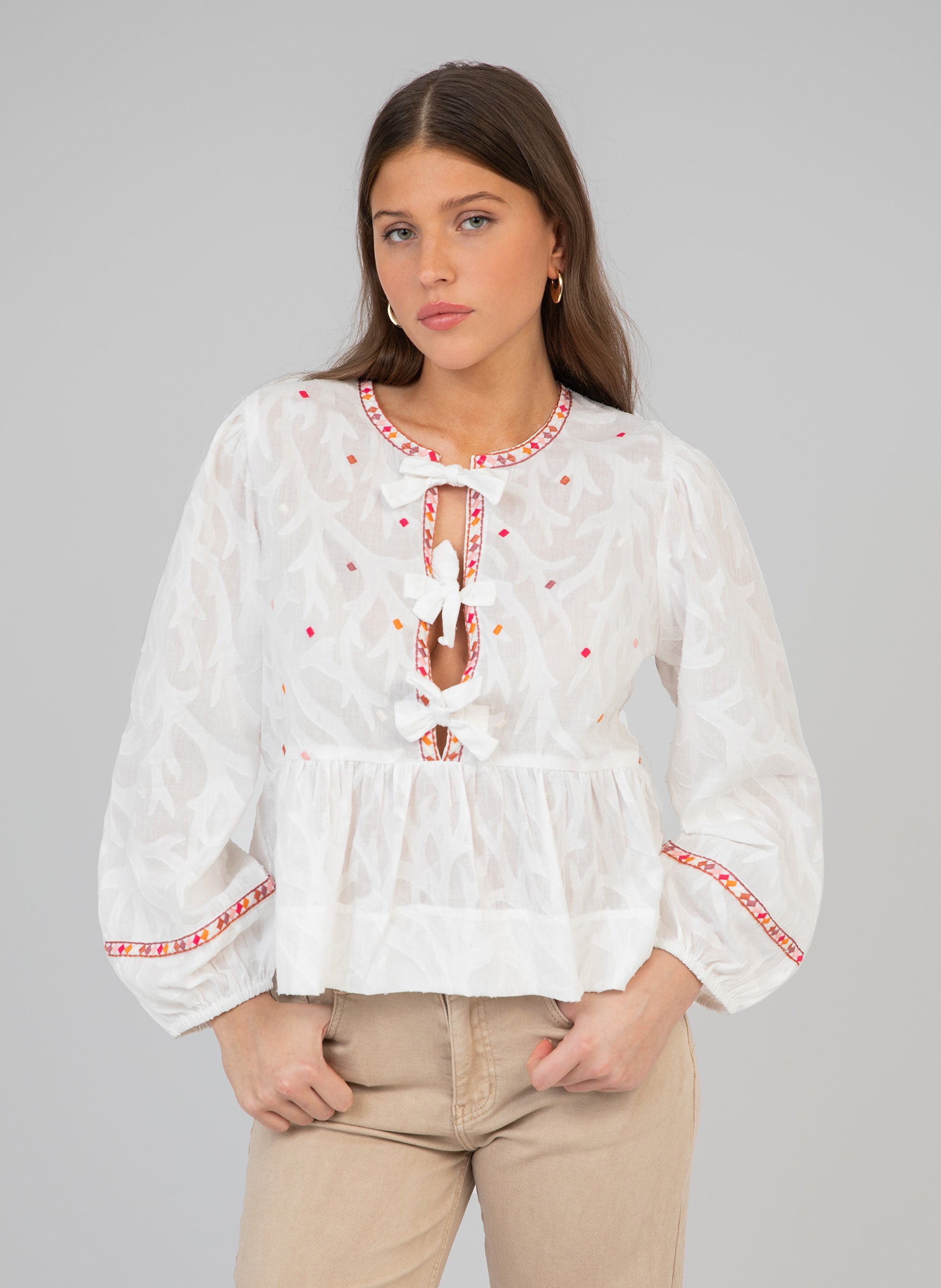 BLOUSE SERVANE crudo