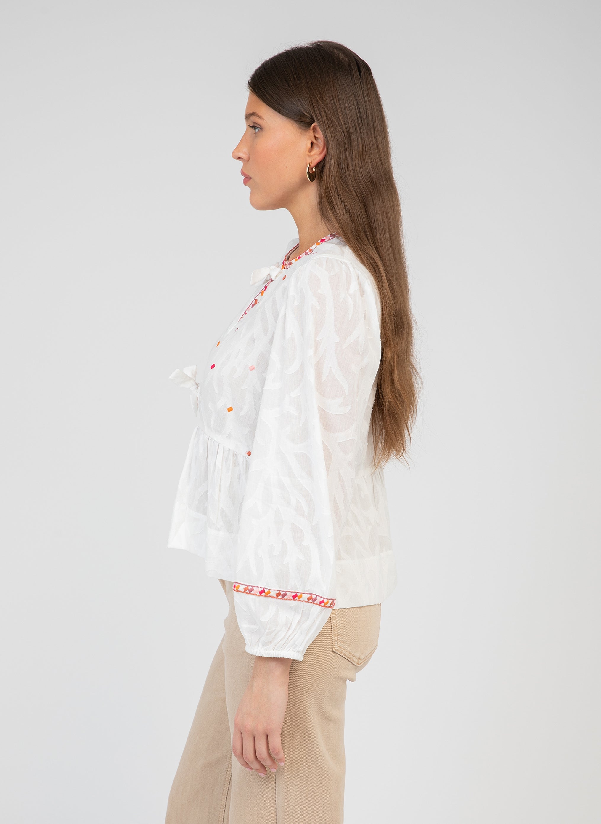 BLOUSE SERVANE crudo