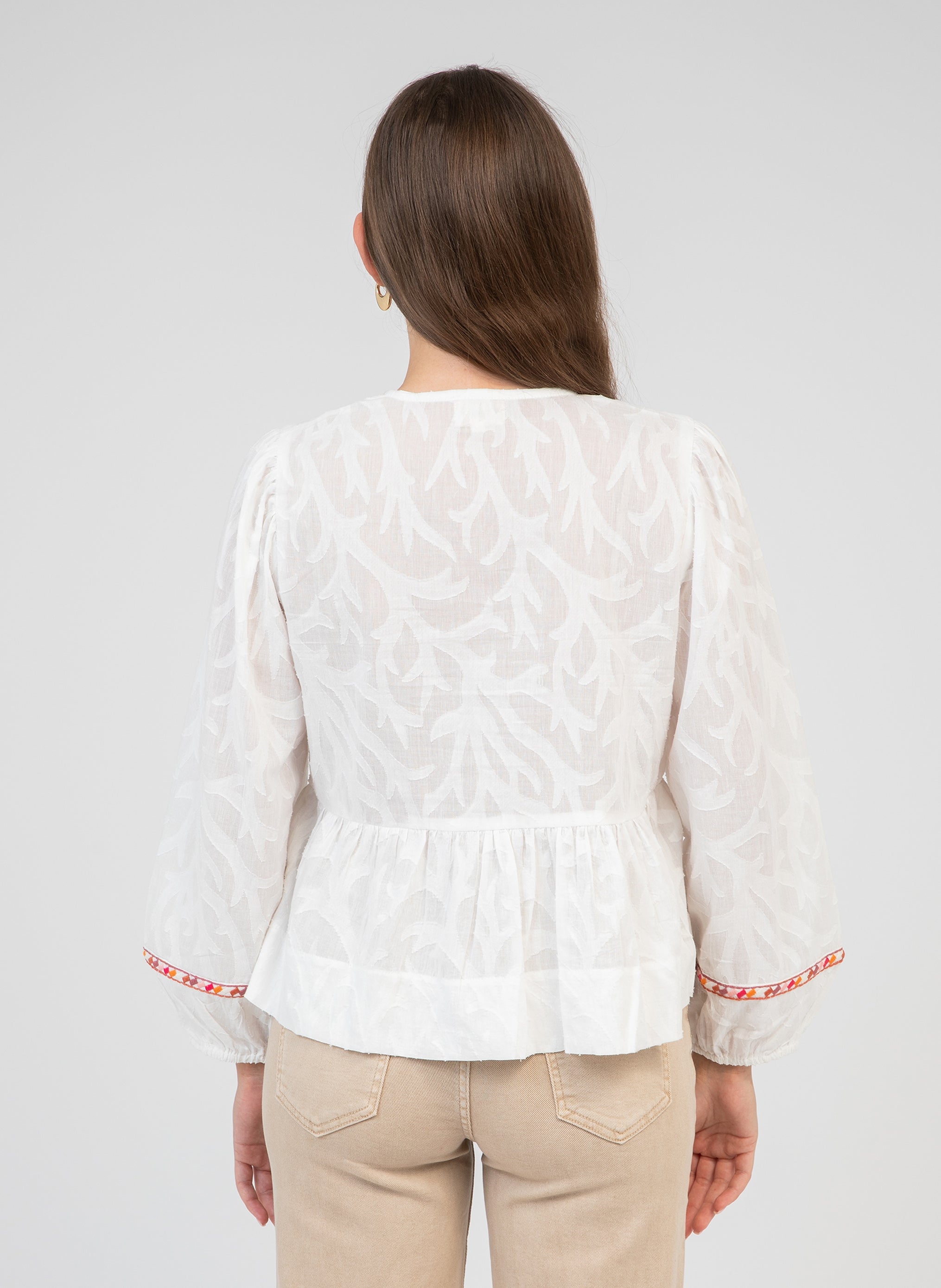 BLOUSE SERVANE crudo