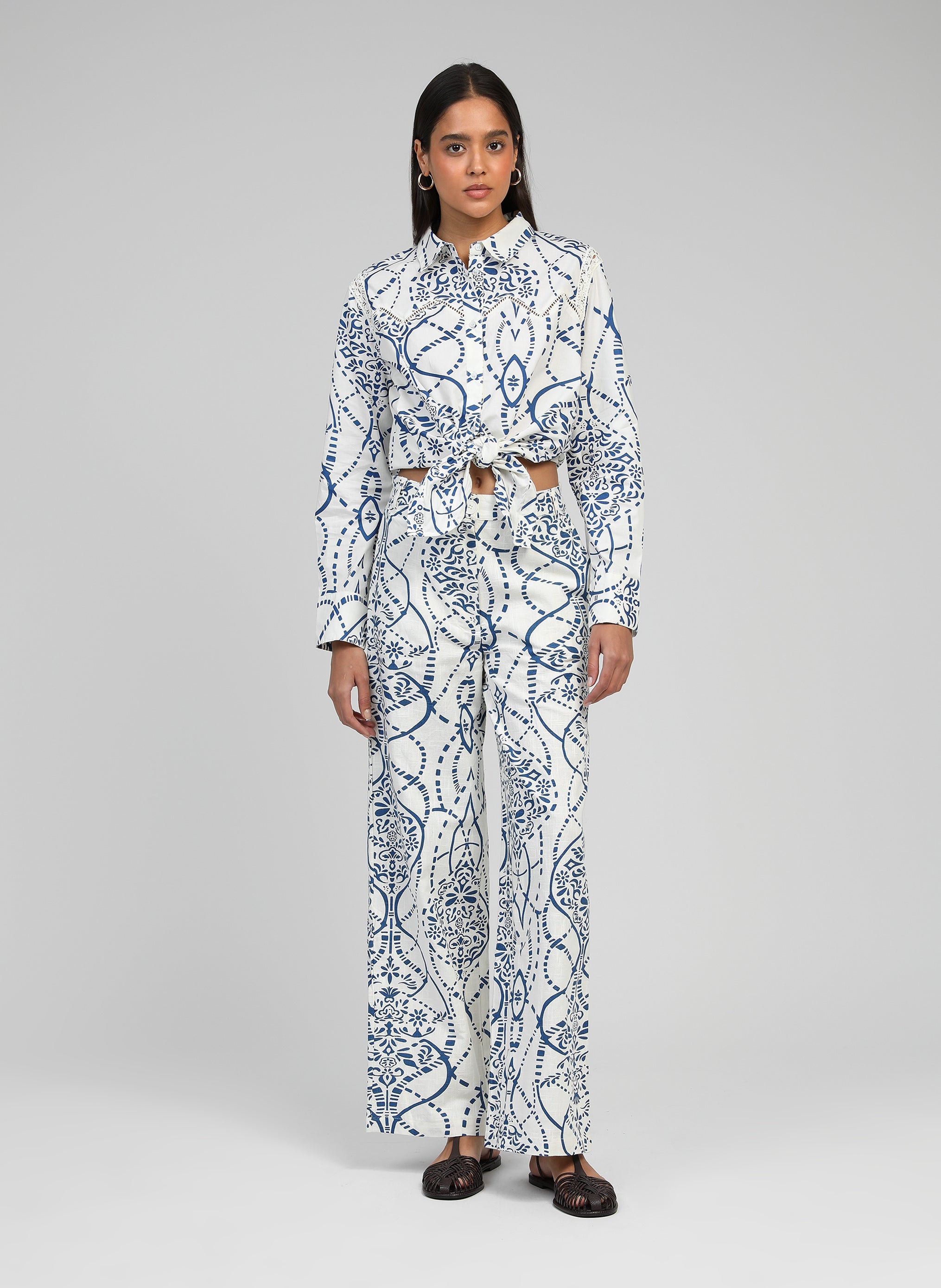 CAMISETA SERVILOU cilou índigo