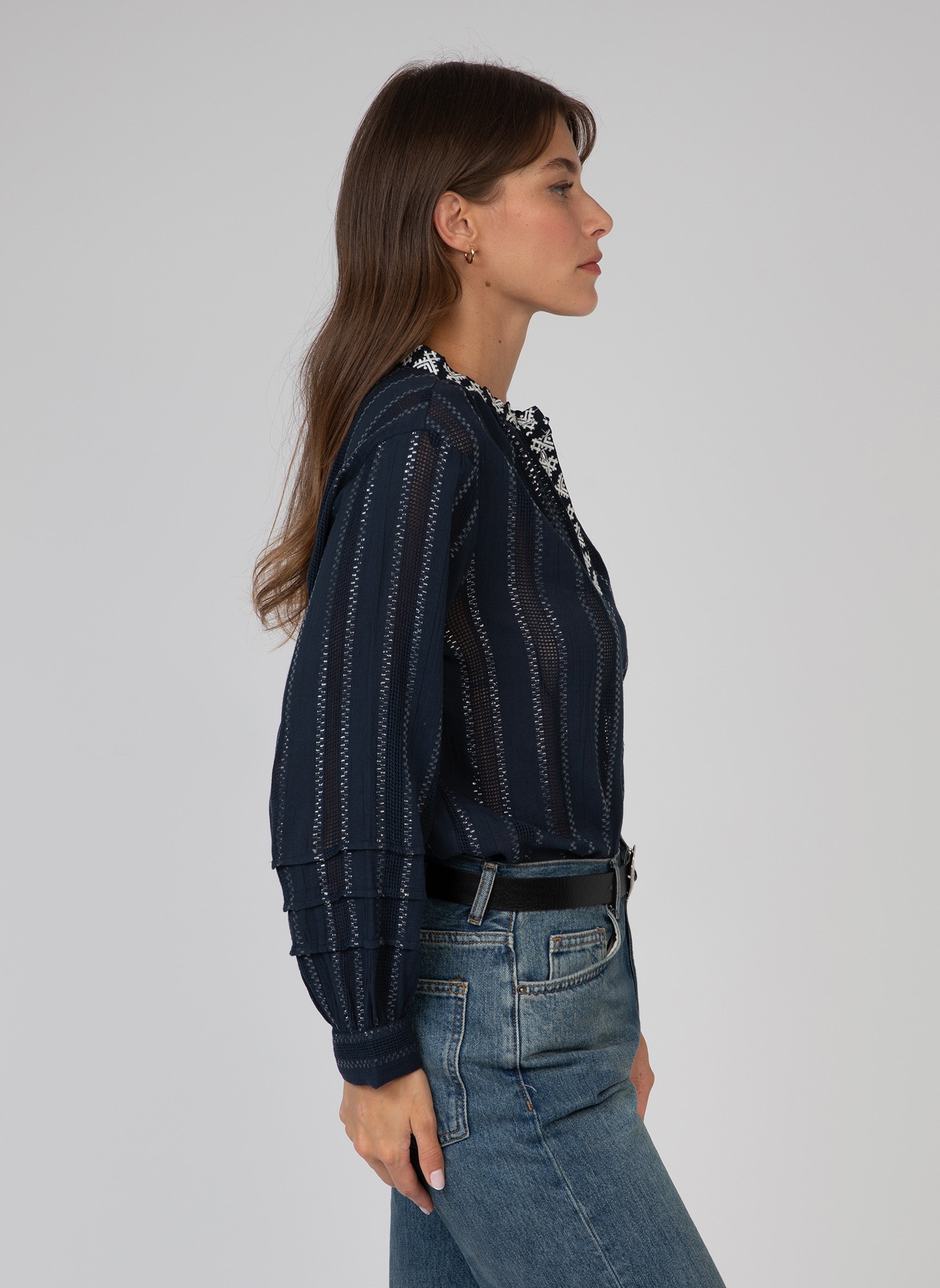 BLOUSE SEVERY marine