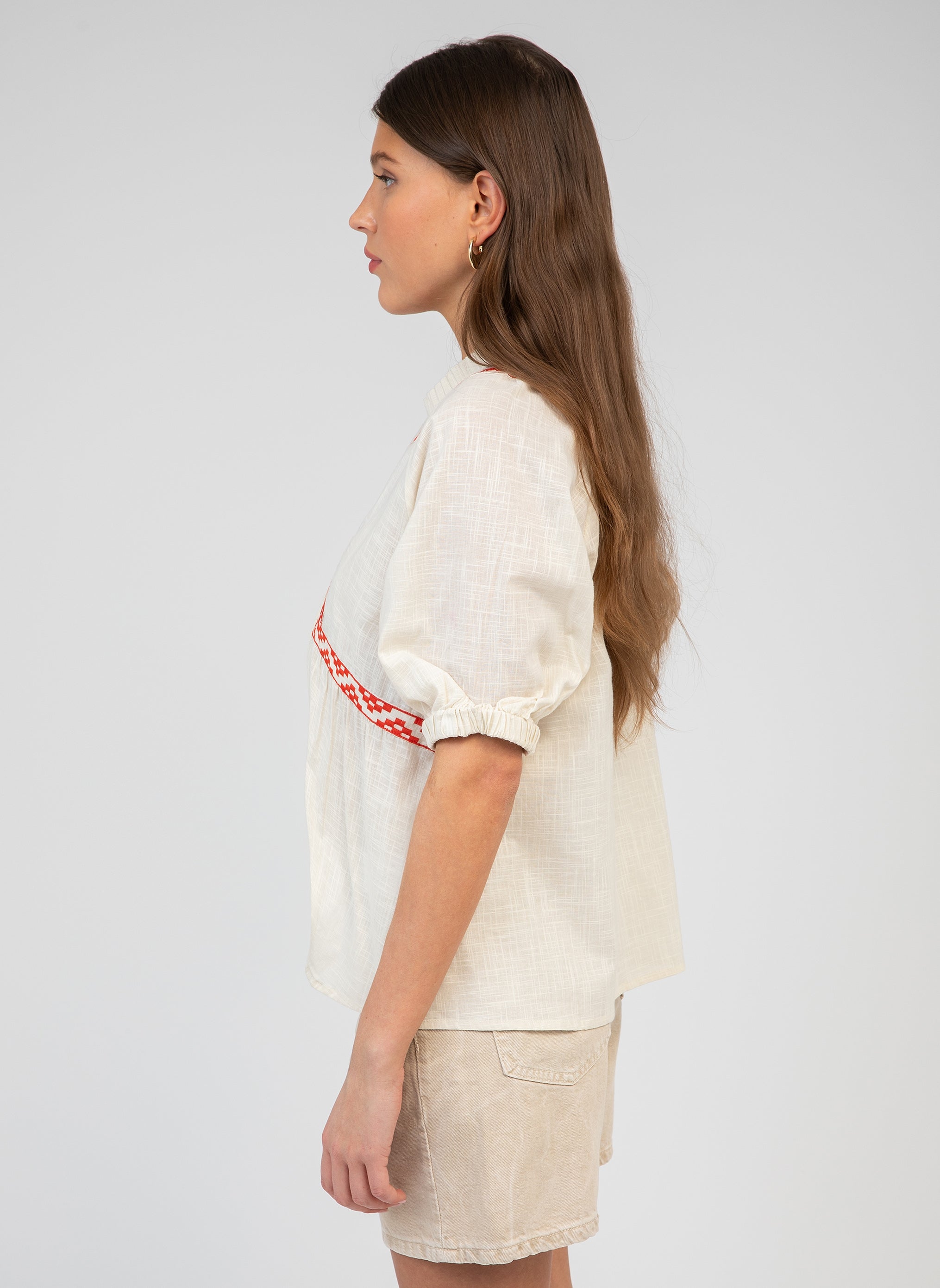 SIAMANY CHEMISE ecru