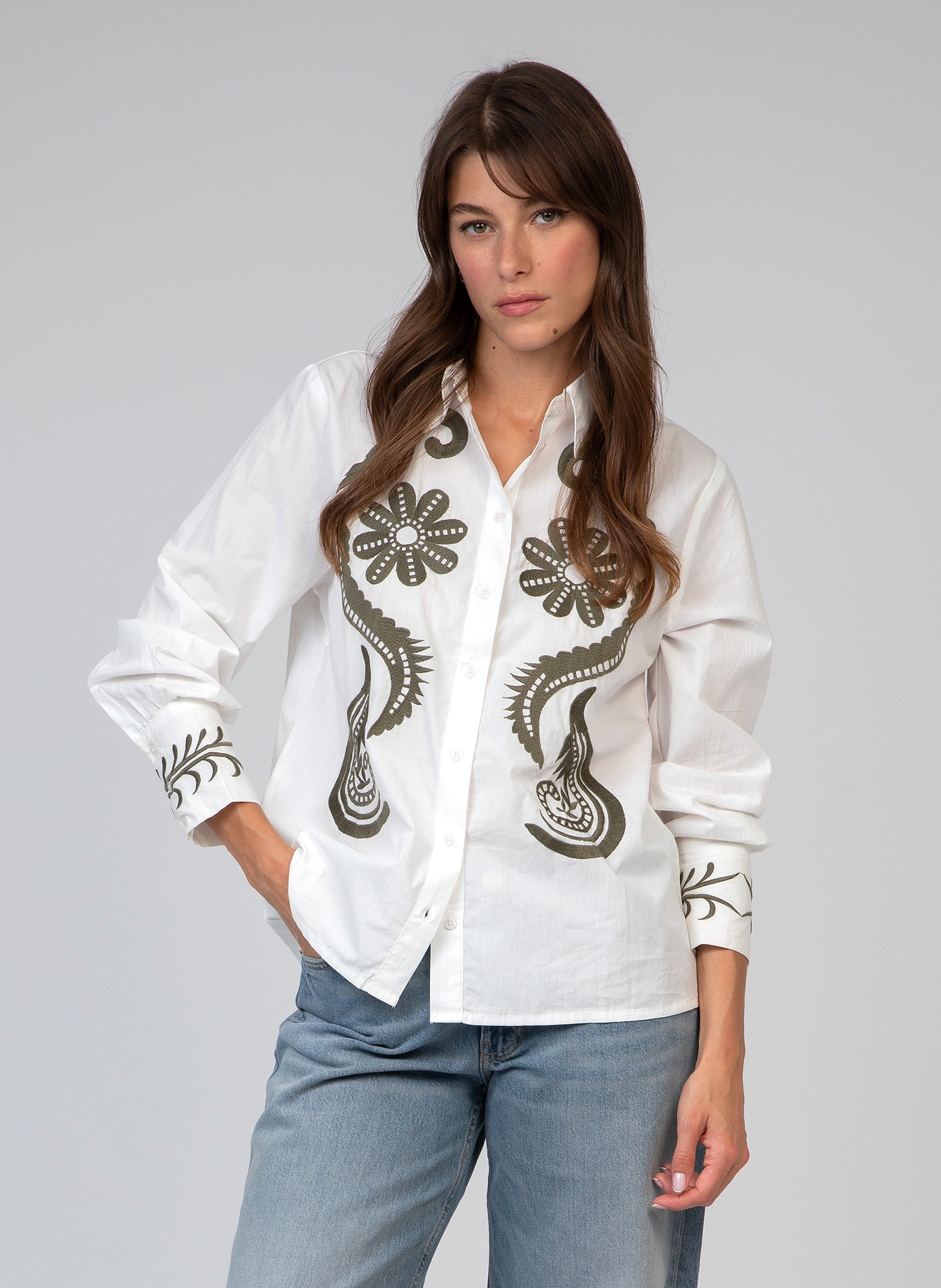 SIDNELA CHEMISE ecru