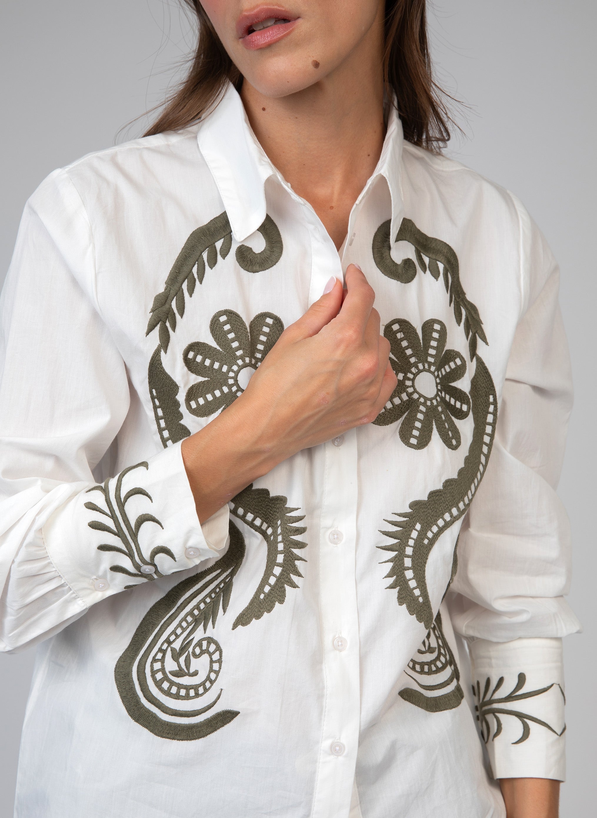 SIDNELA CHEMISE ecru