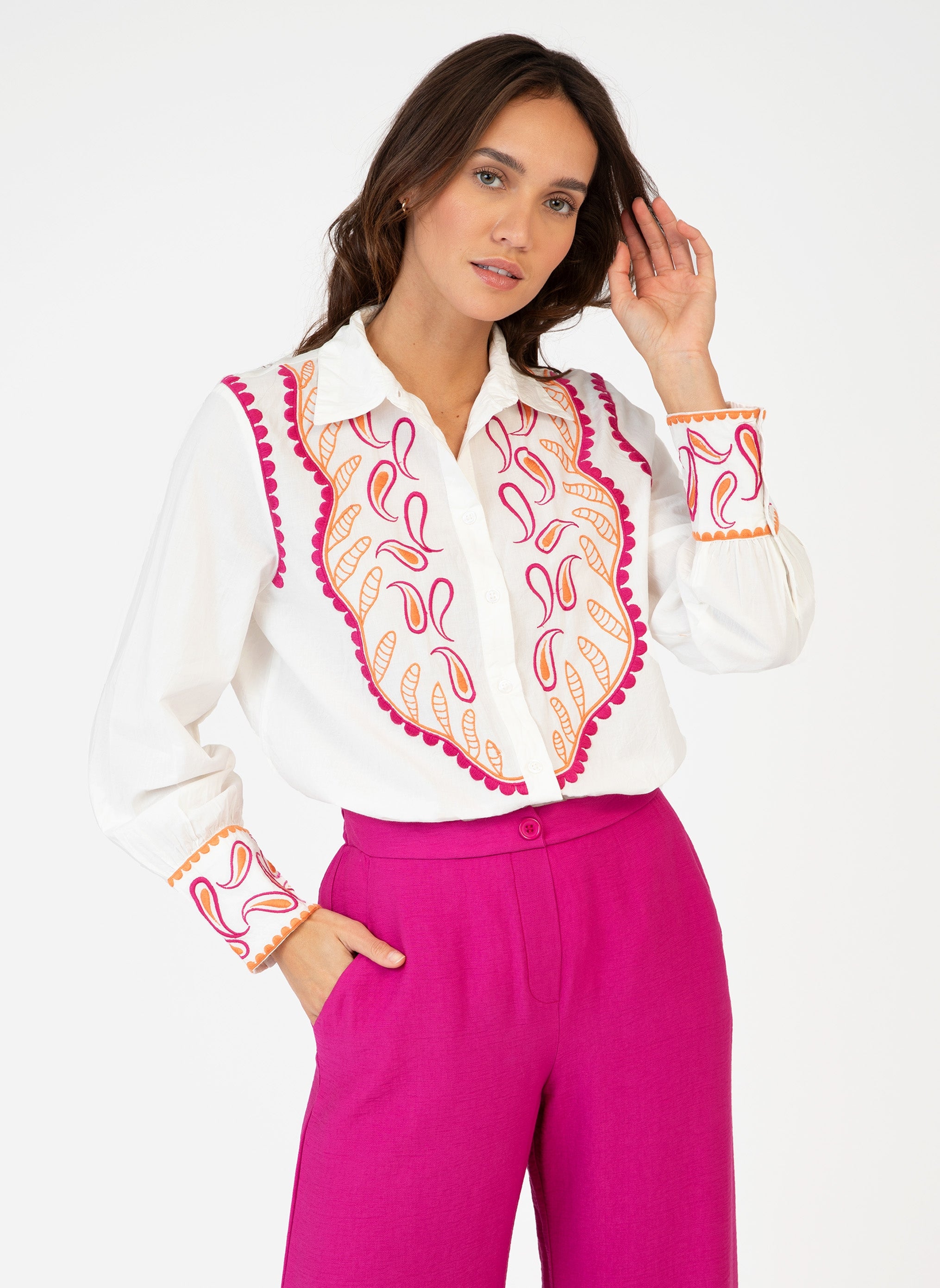 CHEMISE SIDNIE orchidee