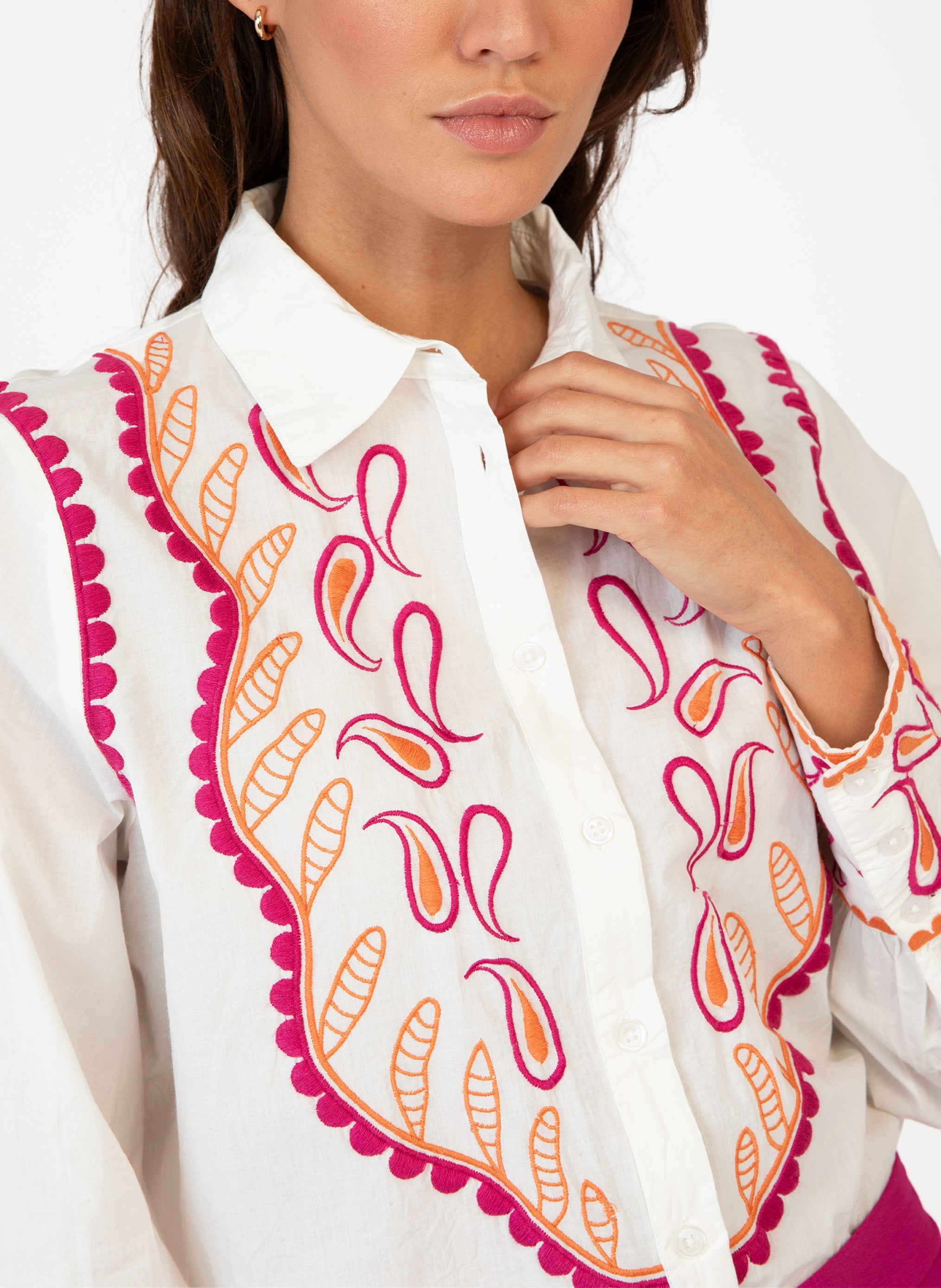 CHEMISE SIDNIE orchidee