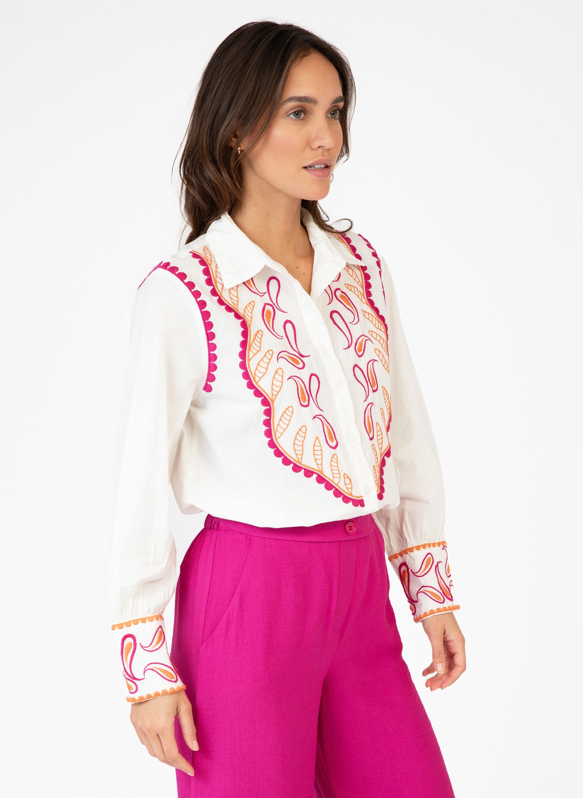 CHEMISE SIDNIE orchidee