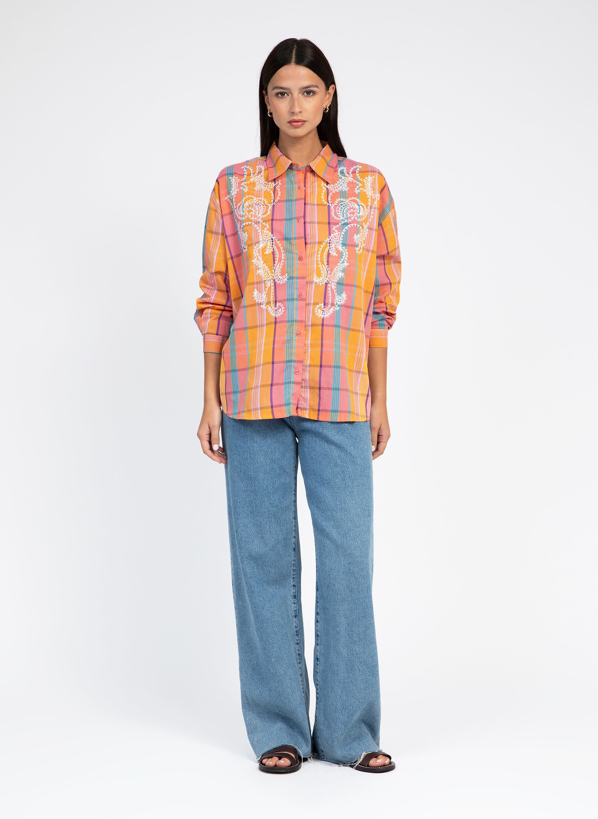 SIMONET check shirt