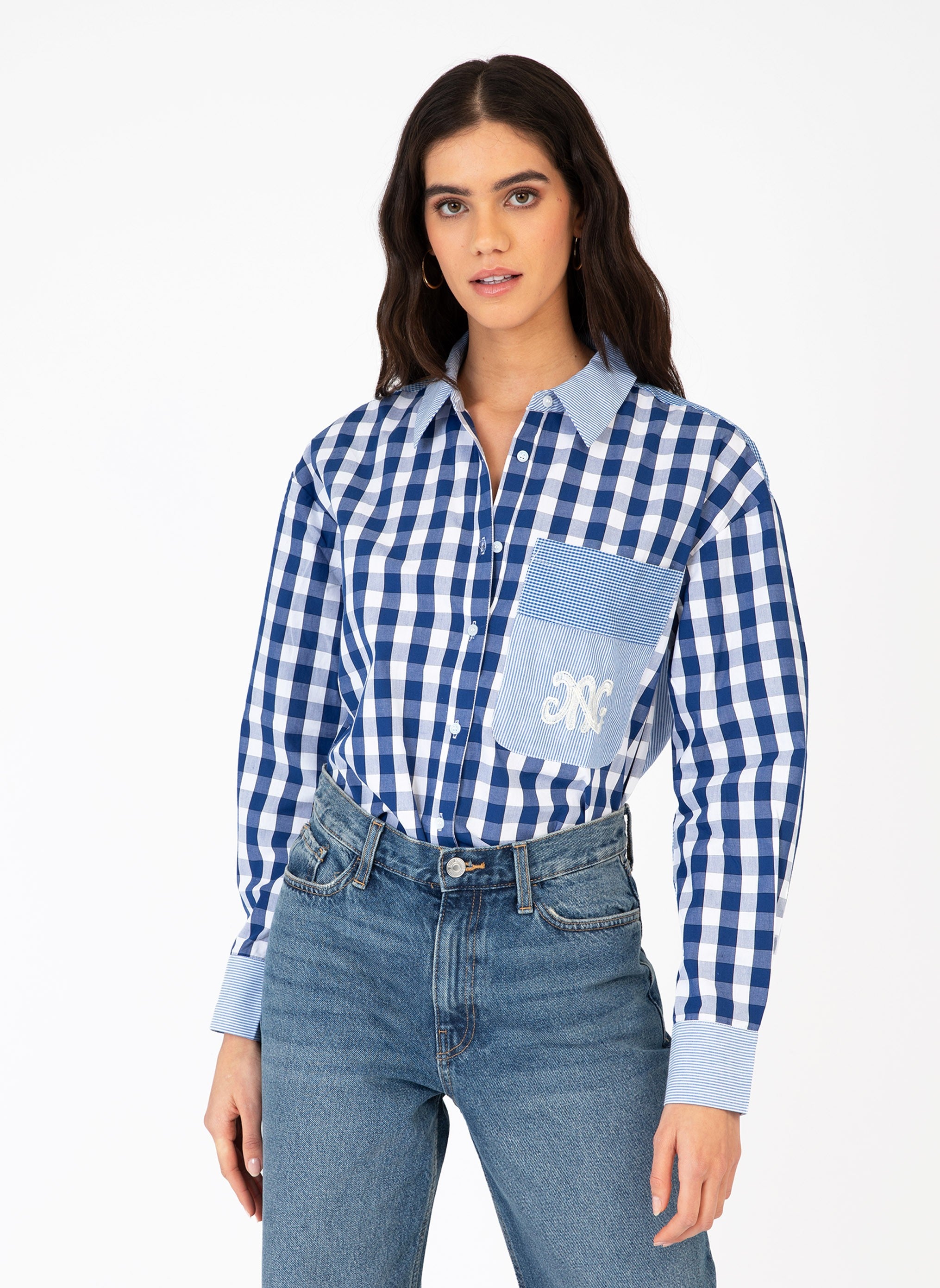 CHEMISE SISSINA carreaux