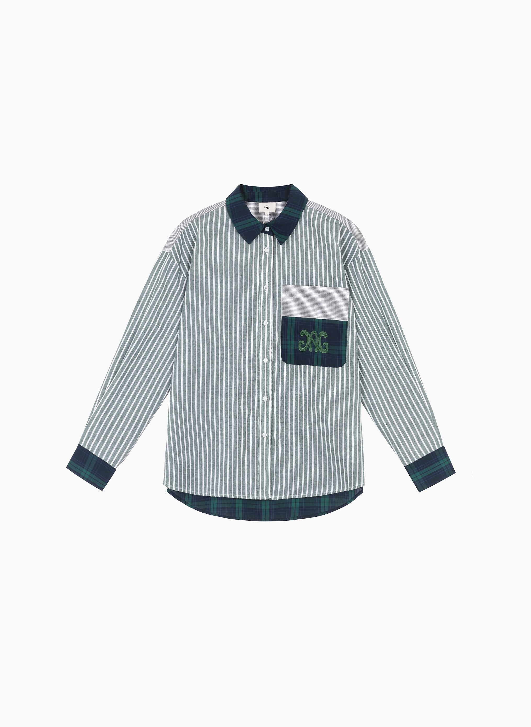 CHEMISE SISSYNA vert