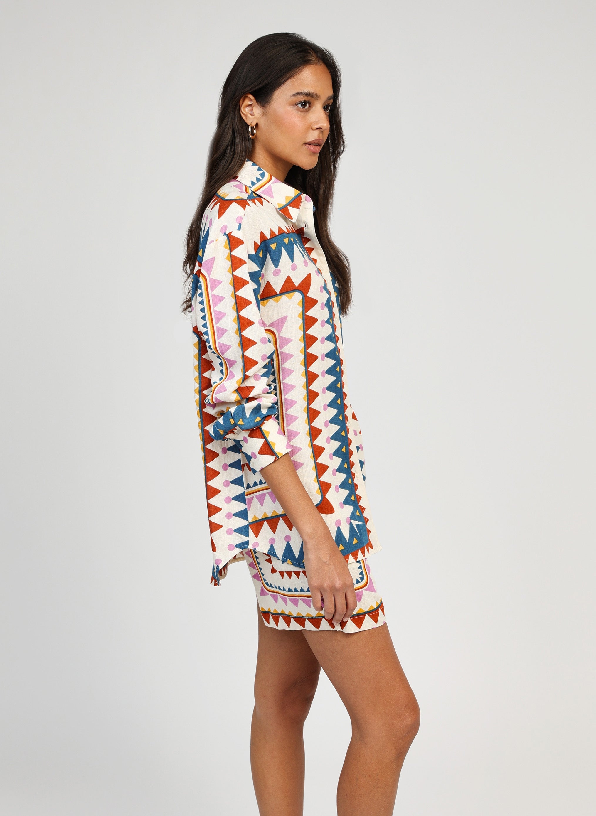 SIVIANE picoty multico shirt