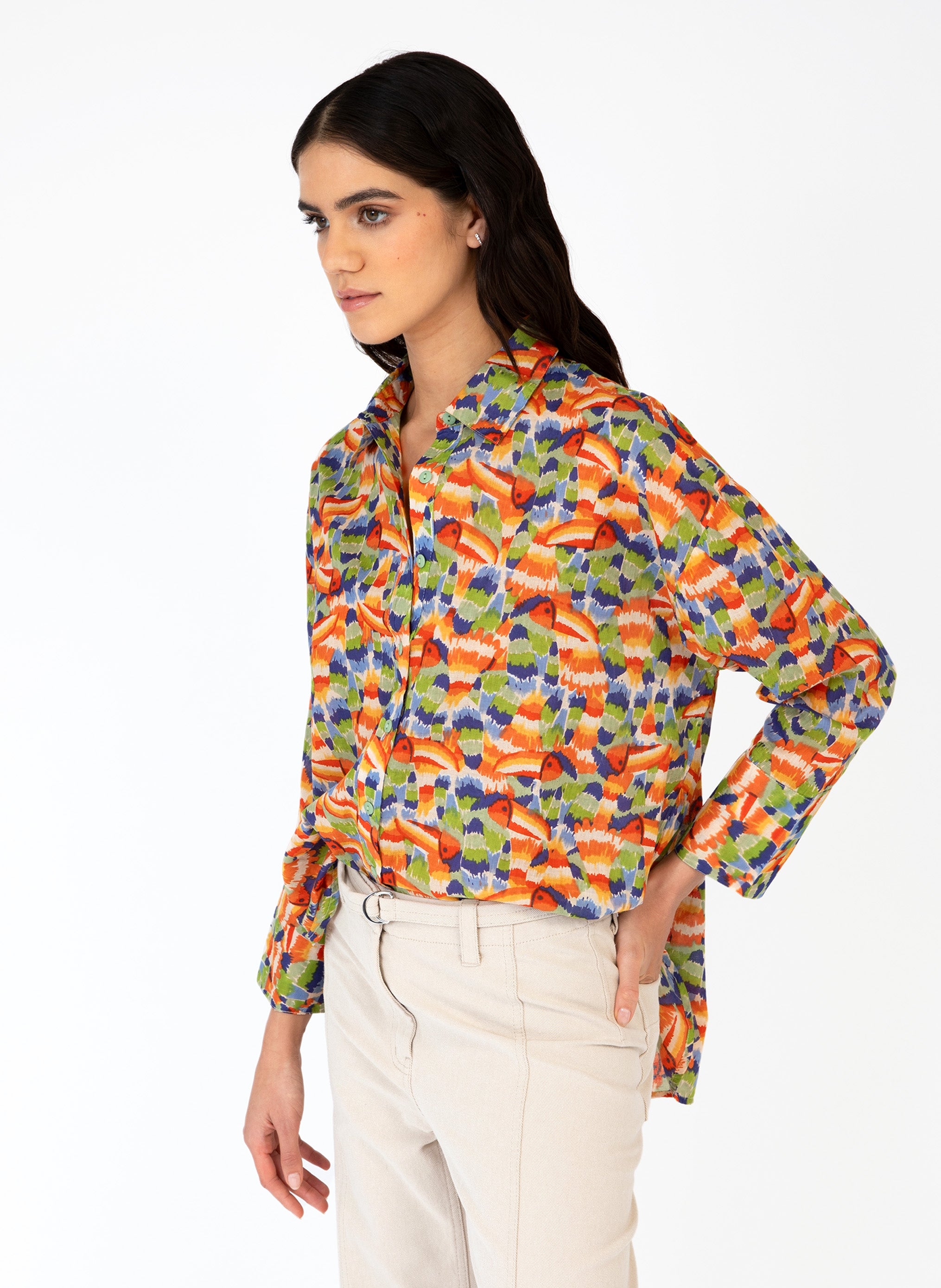 SLIMANE tunissa multico SHIRT