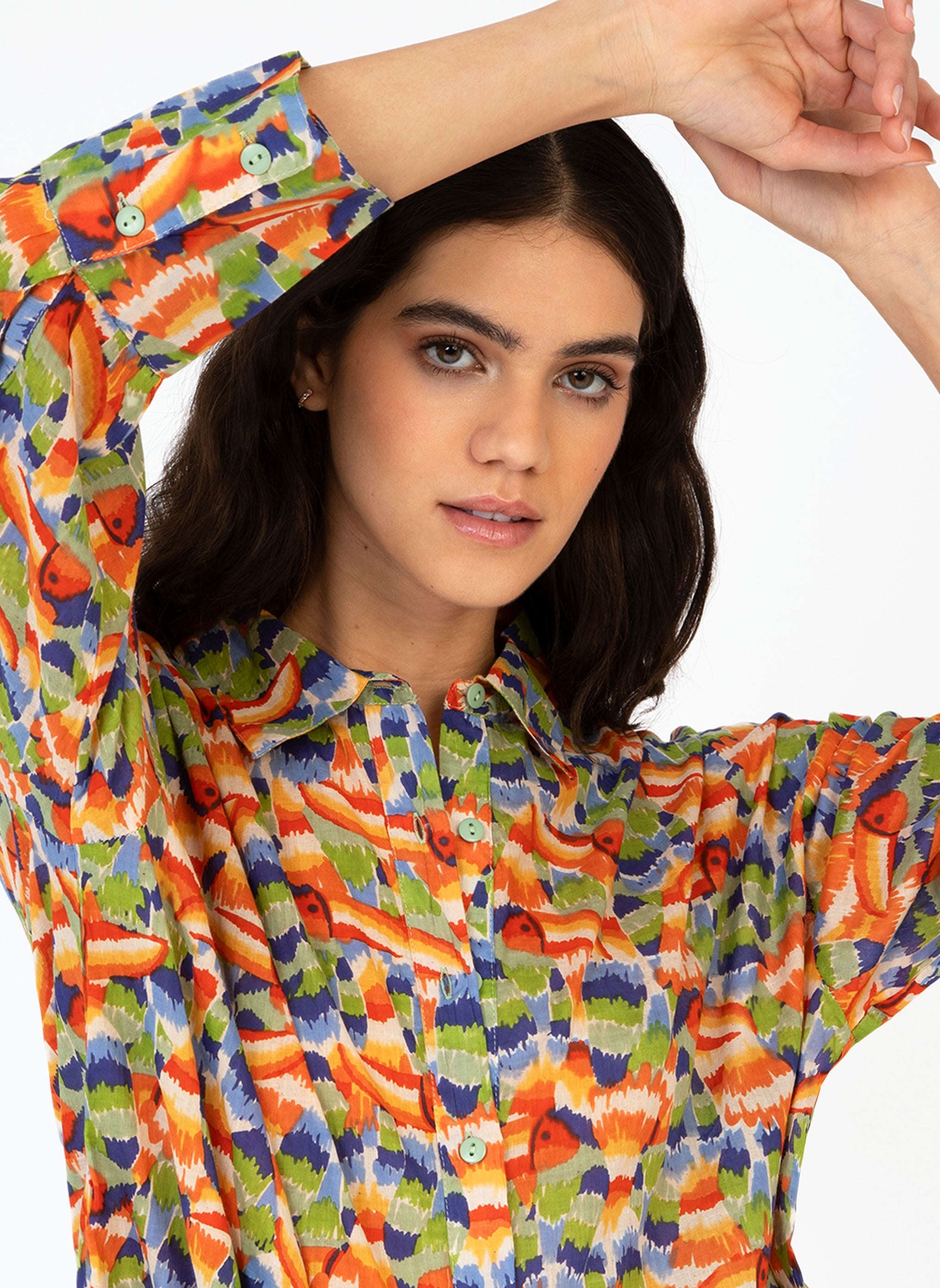 SLIMANE tunissa multico SHIRT