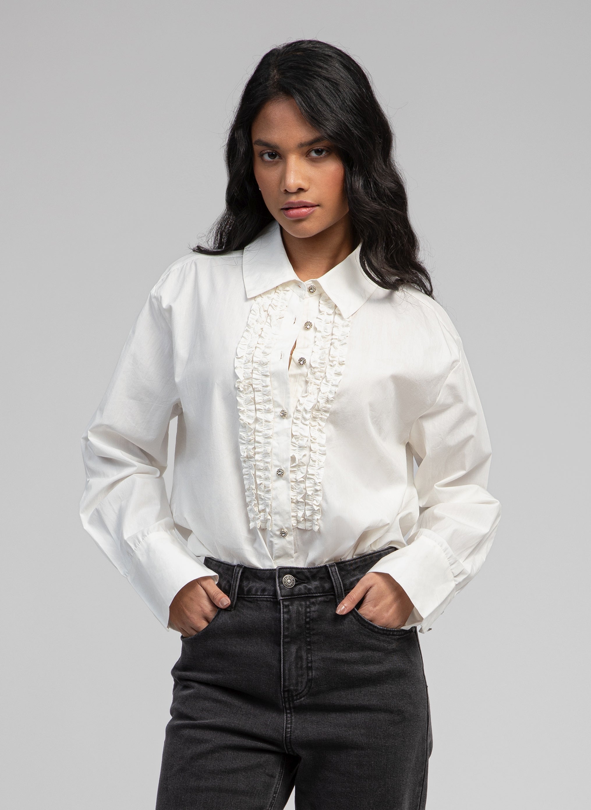 SOLANEL SHIRT white