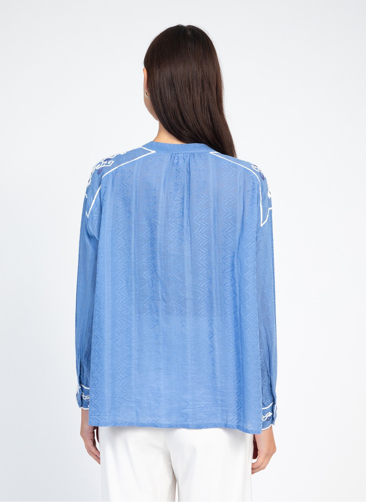BLOUSE SOLEIL indigo