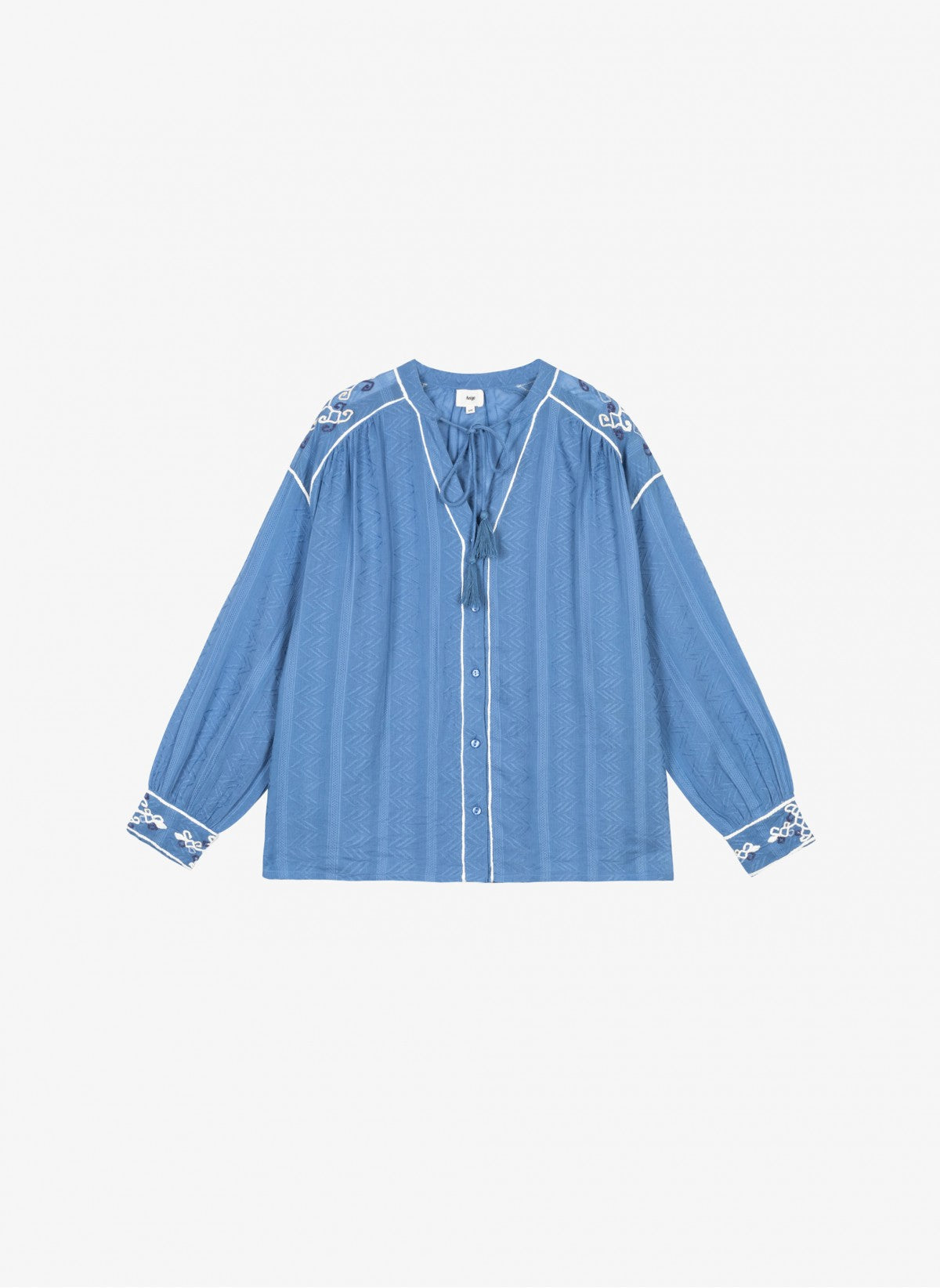 BLOUSE SOLEIL indigo