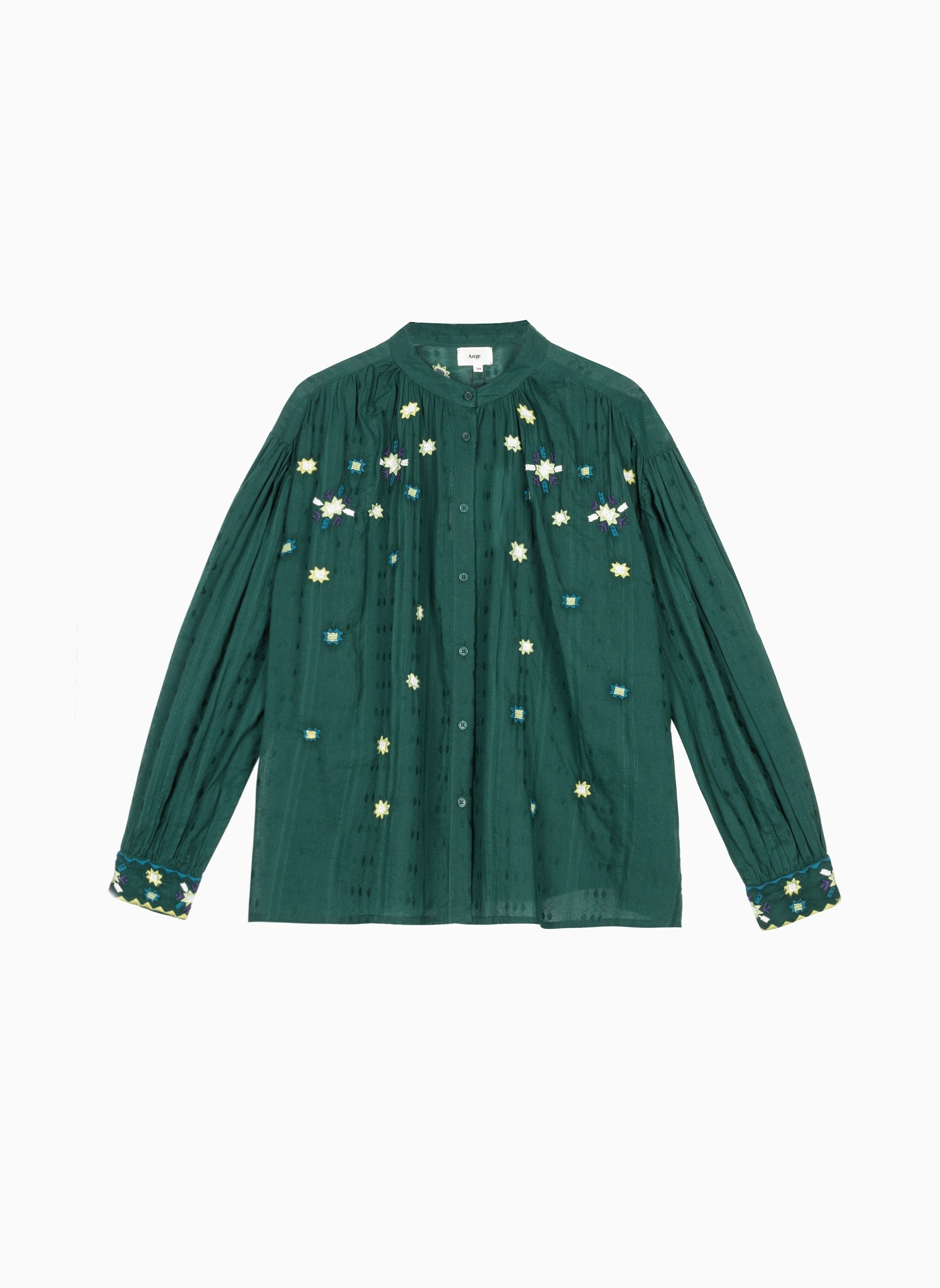 CHEMISE SOLINARY vert