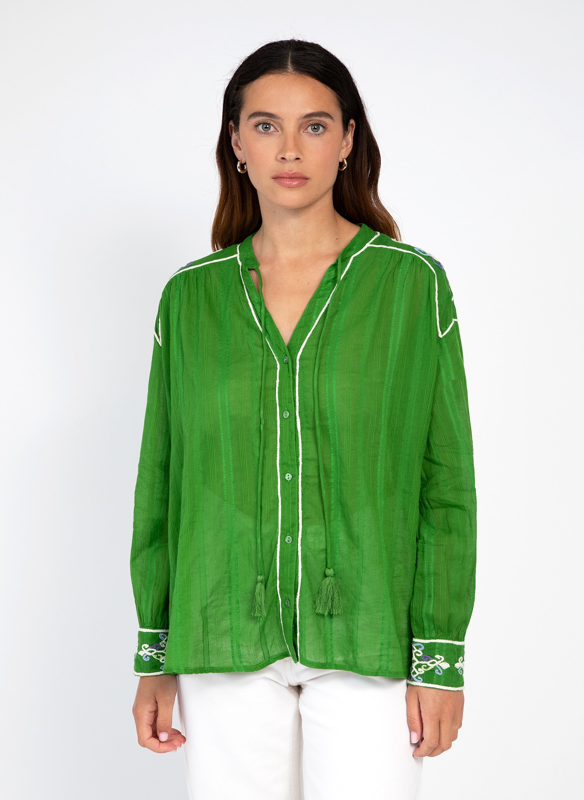 SOLITA BLOUSE green