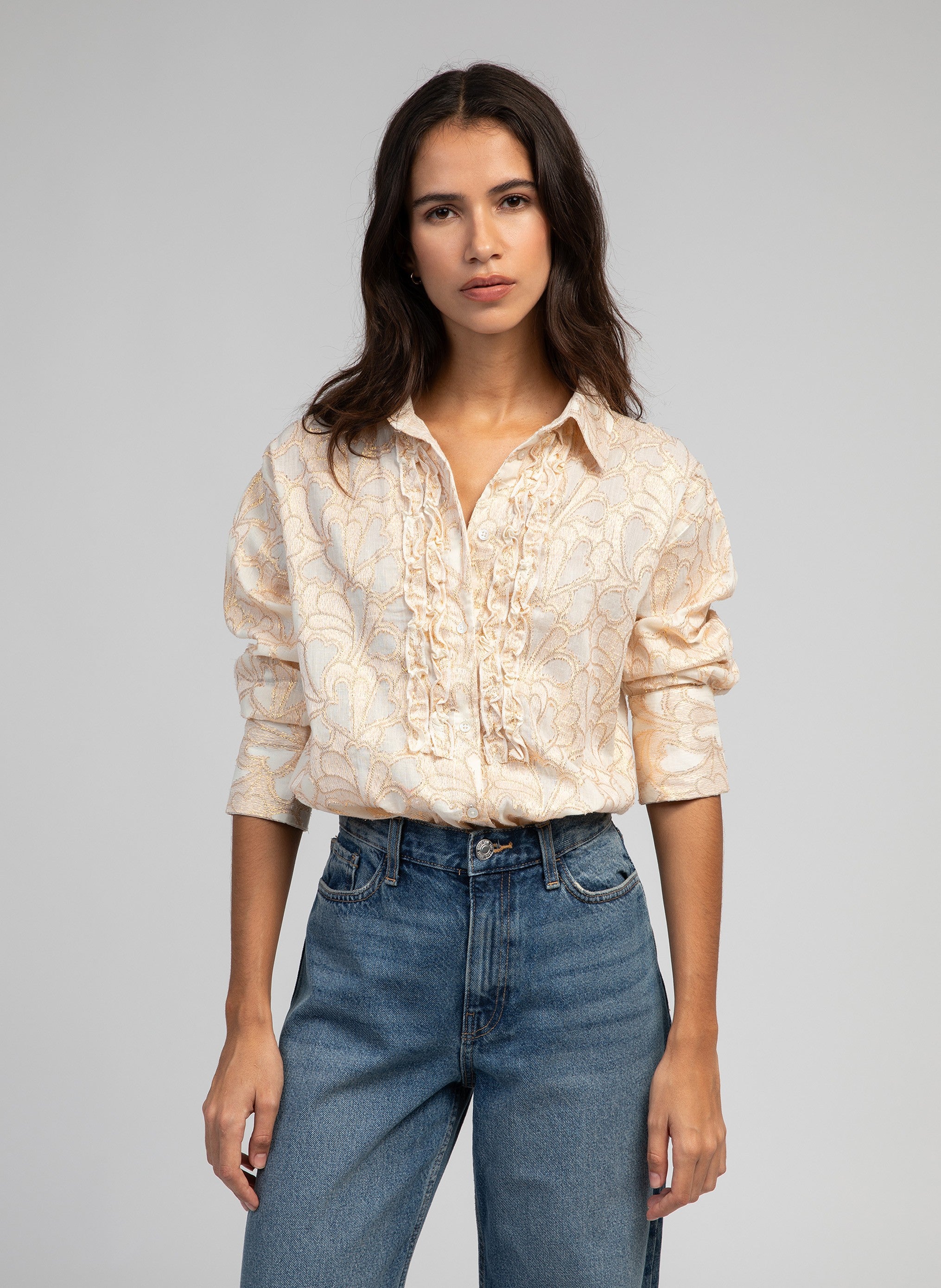 CHEMISE SOLOANE ecru