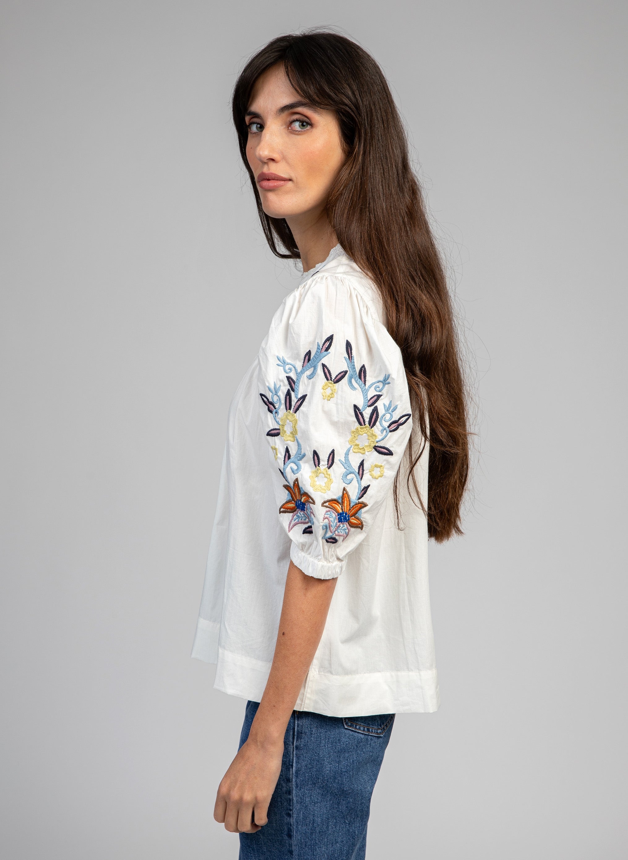 SOLUZY BLOUSE blanco