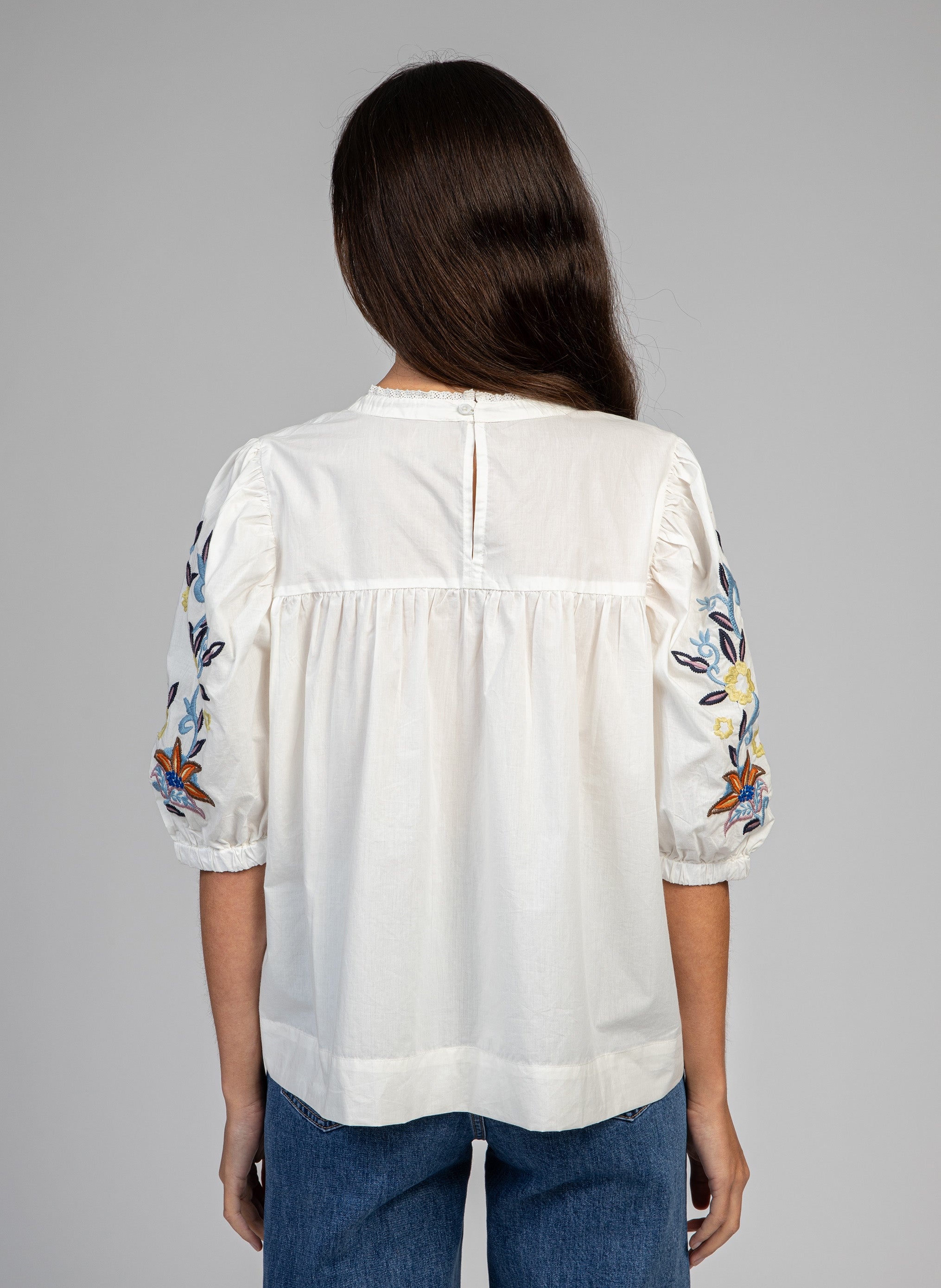 SOLUZY BLOUSE blanco